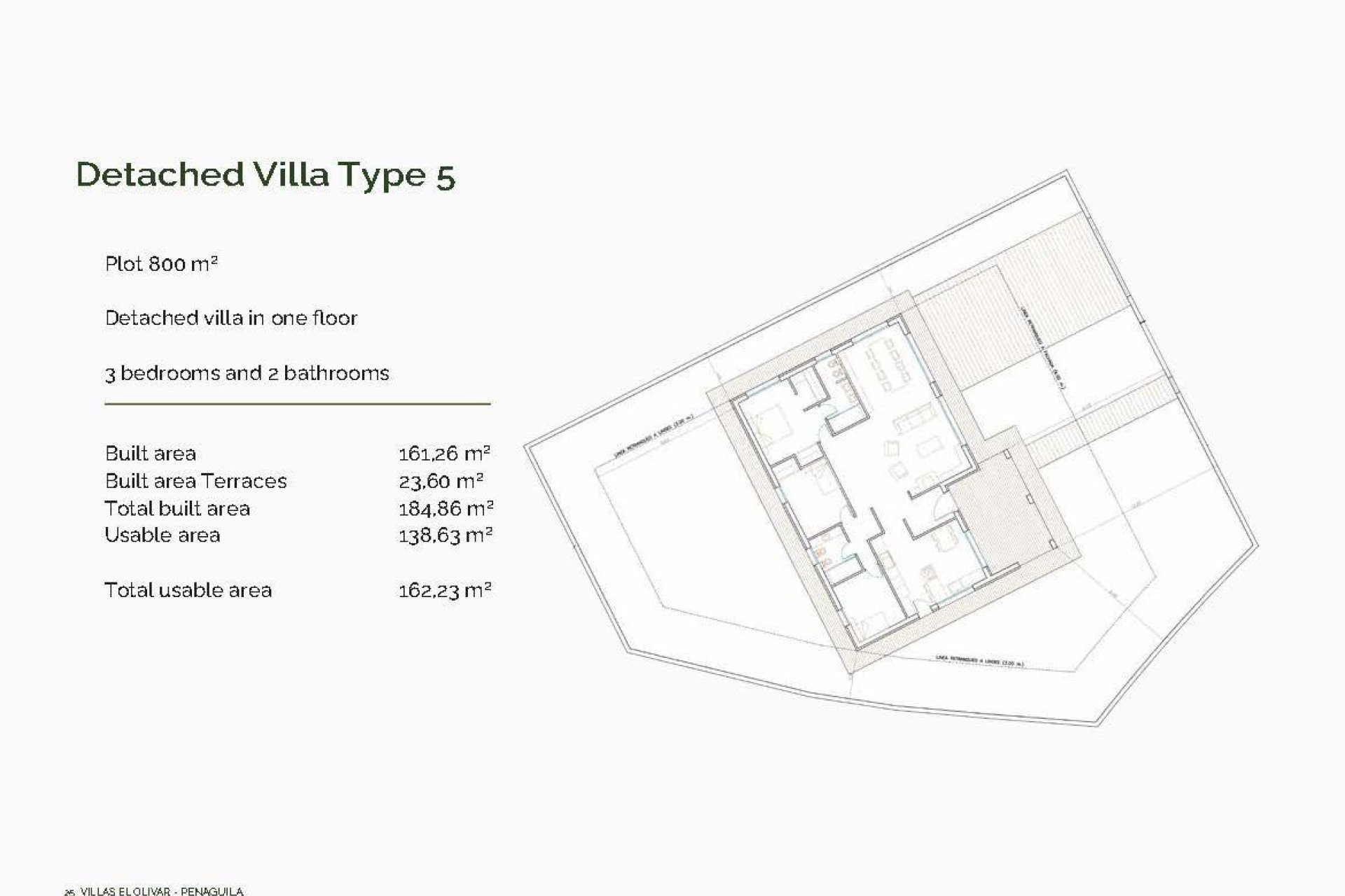 Nieuwbouw - Villa (alleenstaand) -
Penàguila - El Olivar