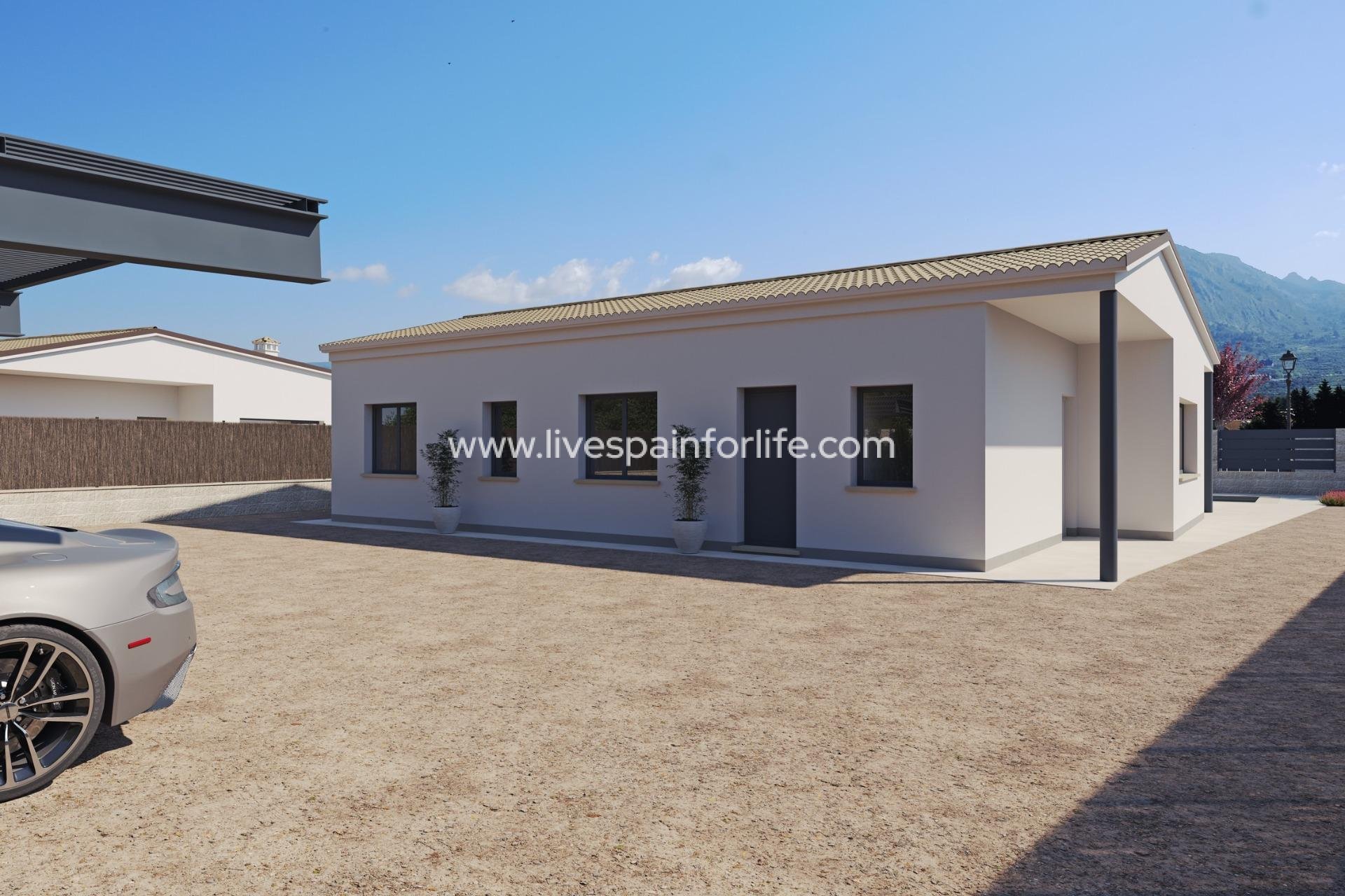 Nieuwbouw - Villa (alleenstaand) -
Penàguila - El Olivar