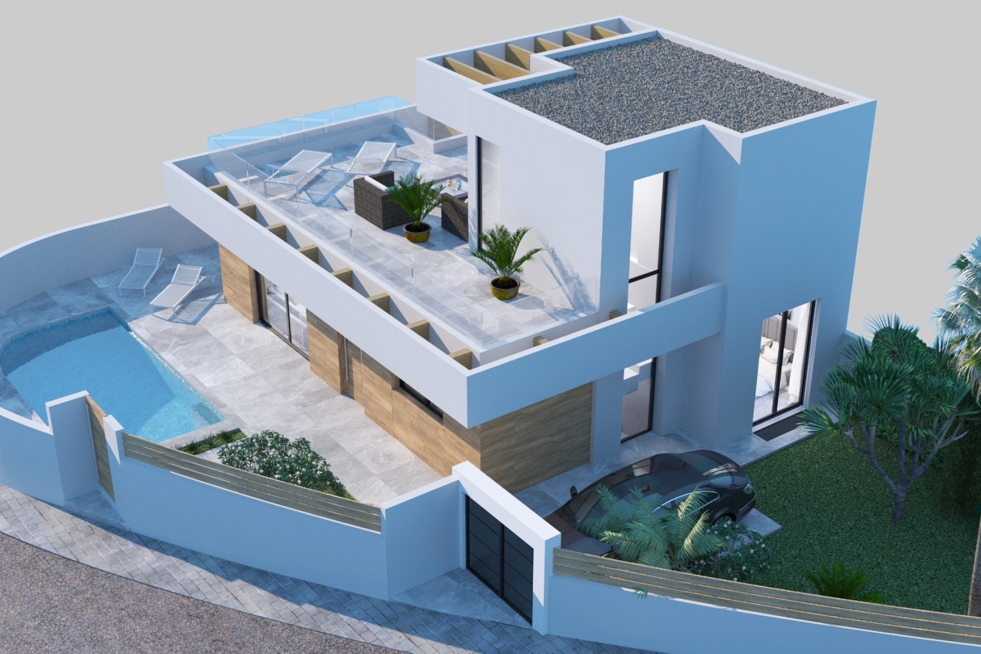 Nieuwbouw - Villa (alleenstaand) -
Rojales