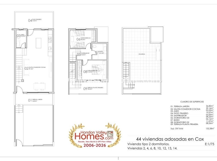 Nouvelle construction - 2. Town house -
Cox