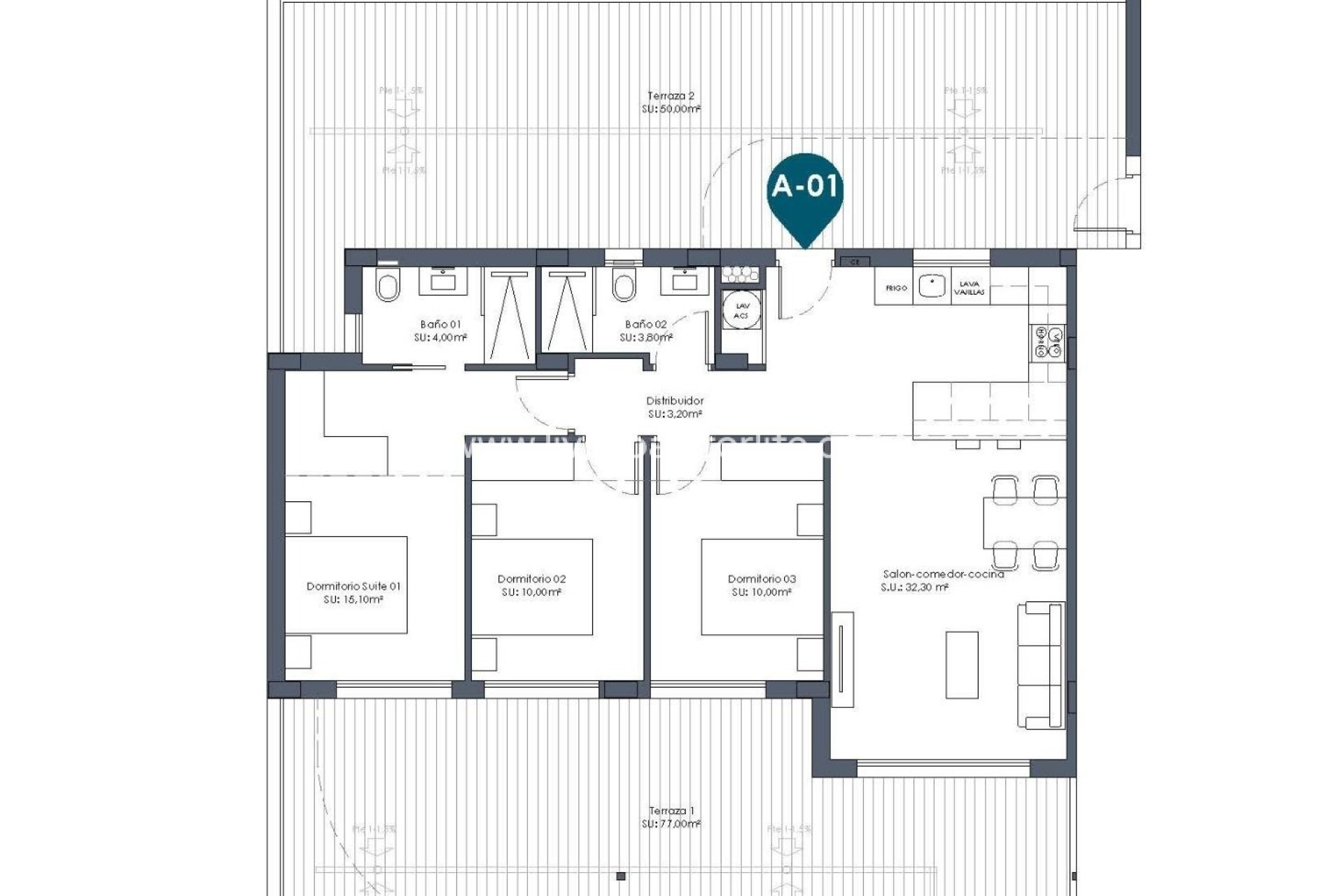 Nouvelle construction - Apartments -
Los Alcázares - Serena Golf