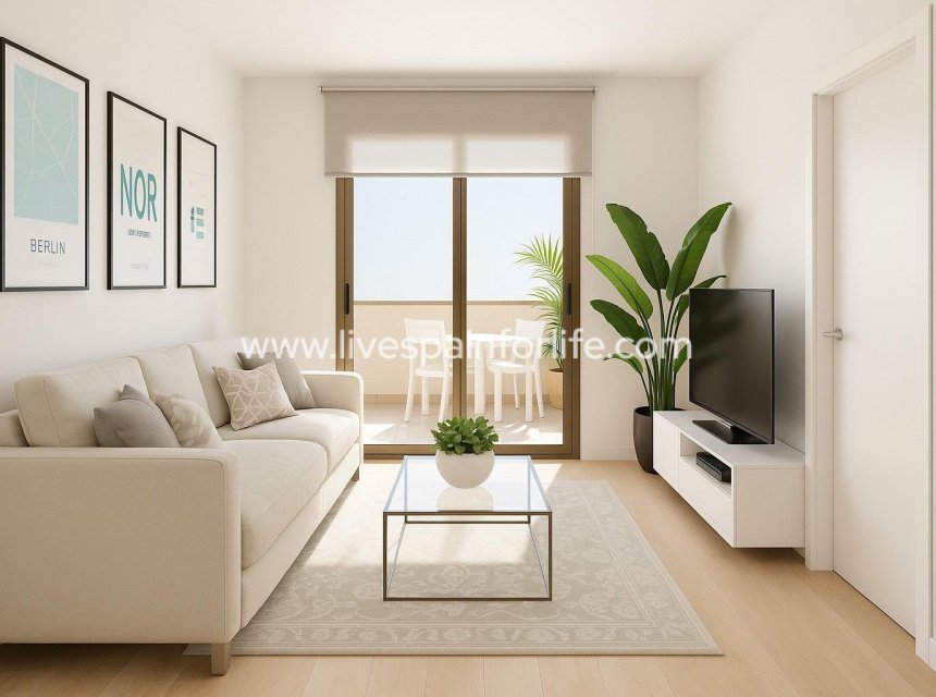 Nouvelle construction - Apartments -
Mazarrón - Playa del Puerto