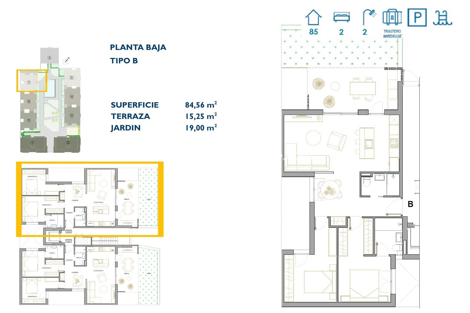 Nouvelle construction - Apartments -
San Pedro del Pinatar - Pueblo