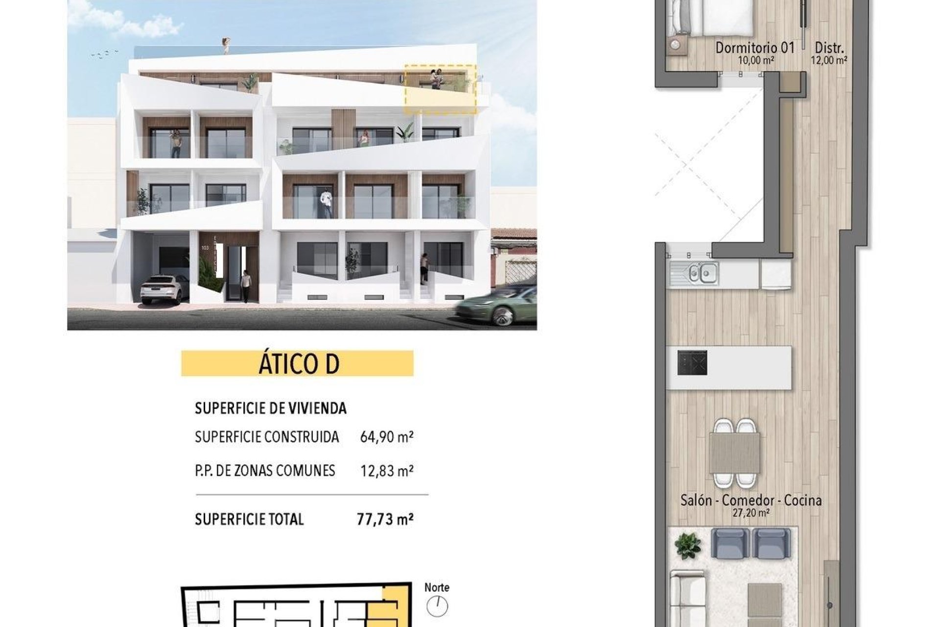 Nouvelle construction - Apartments -
Torrevieja - Playa de El Cura