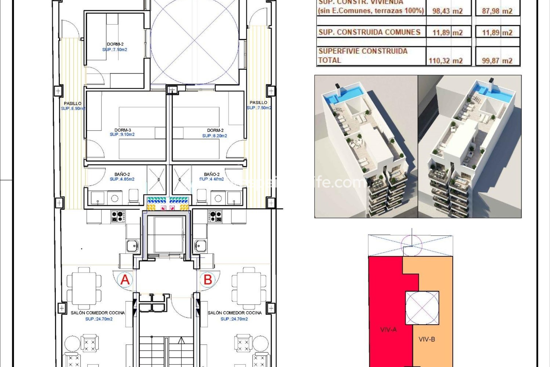 Nouvelle construction - Apartments -
Torrevieja - Playa de El Cura