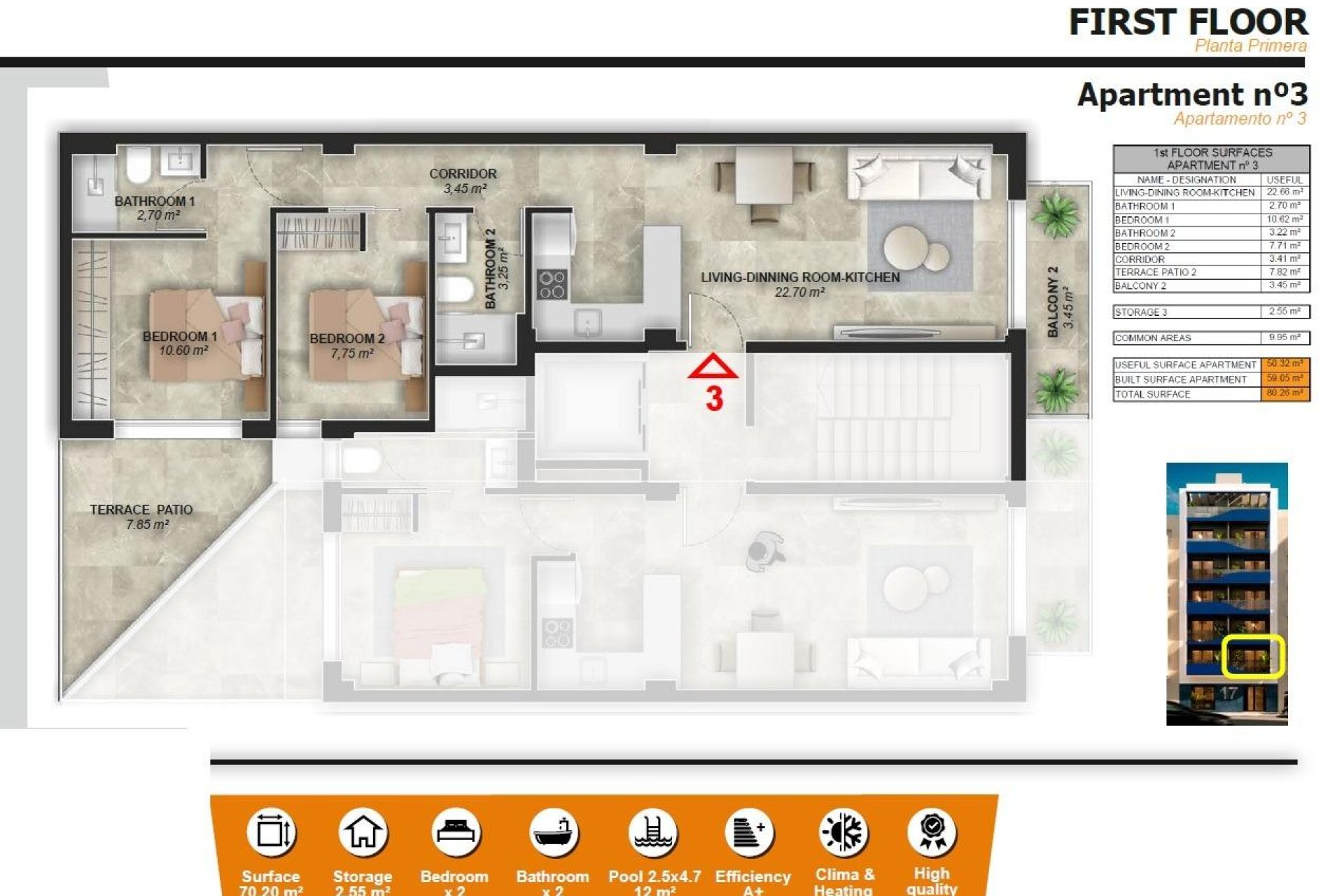 Nouvelle construction - Apartments -
Torrevieja - Playa del Acequión