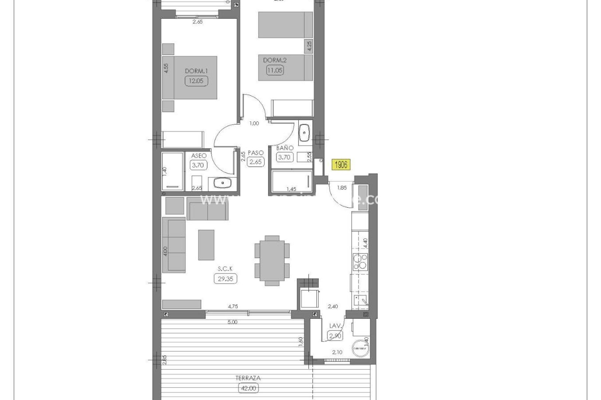 Nouvelle construction - Bungalow -
Algorfa - La Finca Golf