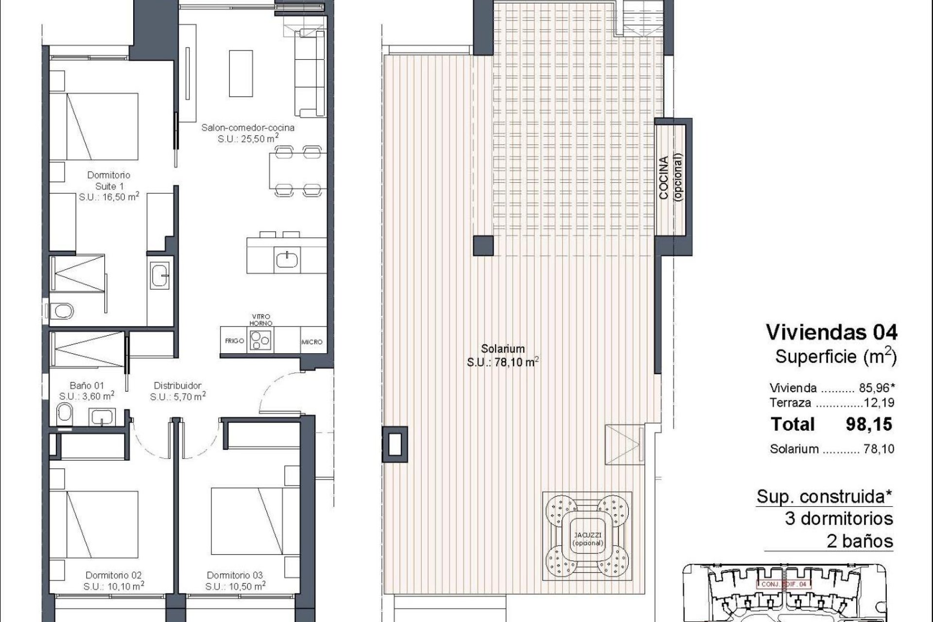 Nouvelle construction - Bungalow -
Ciudad Quesada - Lo Marabu