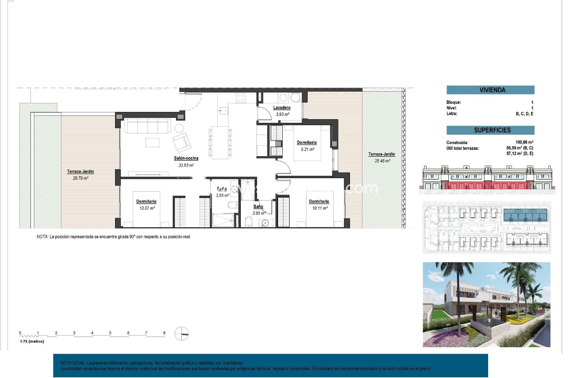 Nouvelle construction - Bungalow -
Los Alcázares - Serena Golf