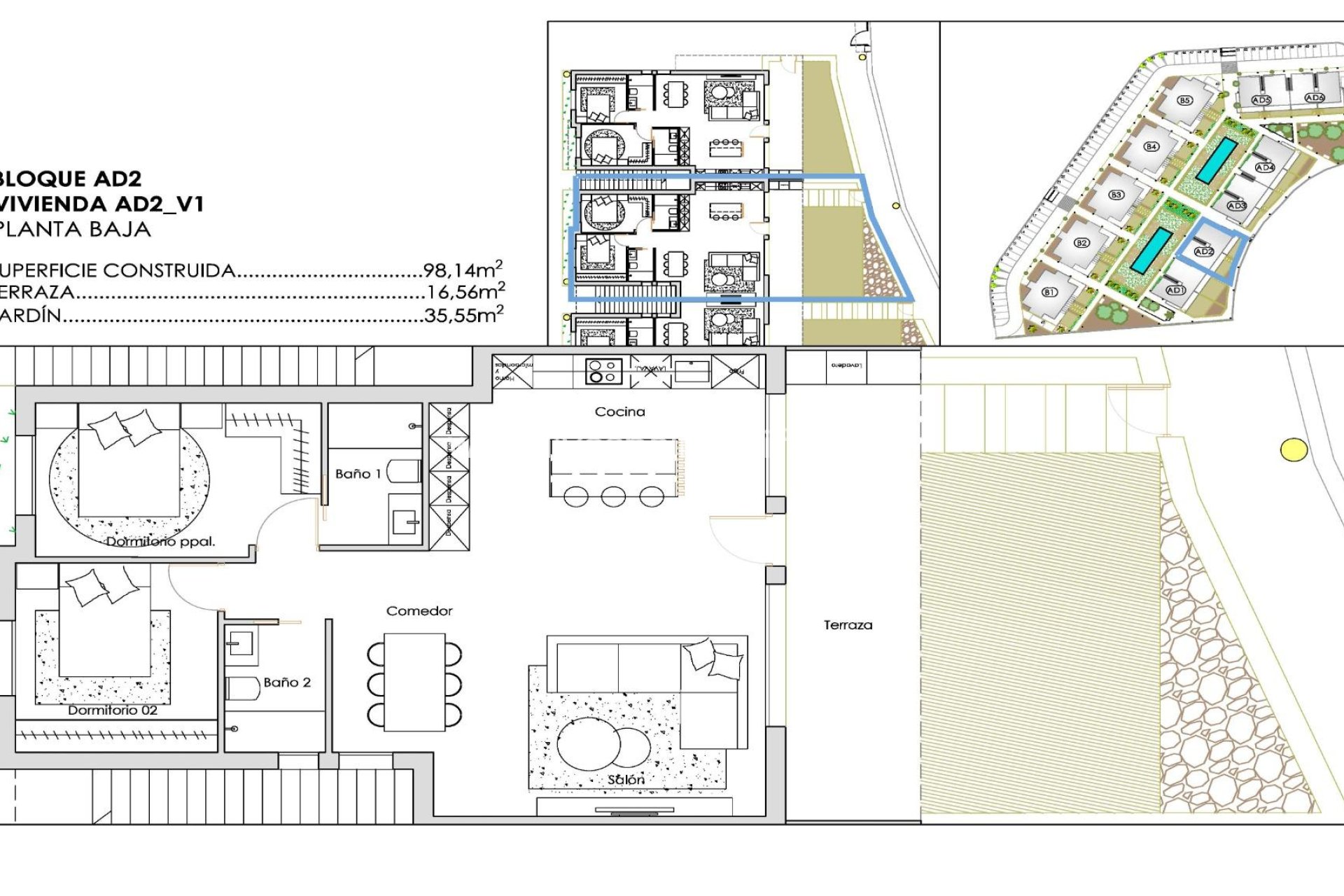 Nouvelle construction - Bungalow -
Torre Pacheco - Santa Rosalía