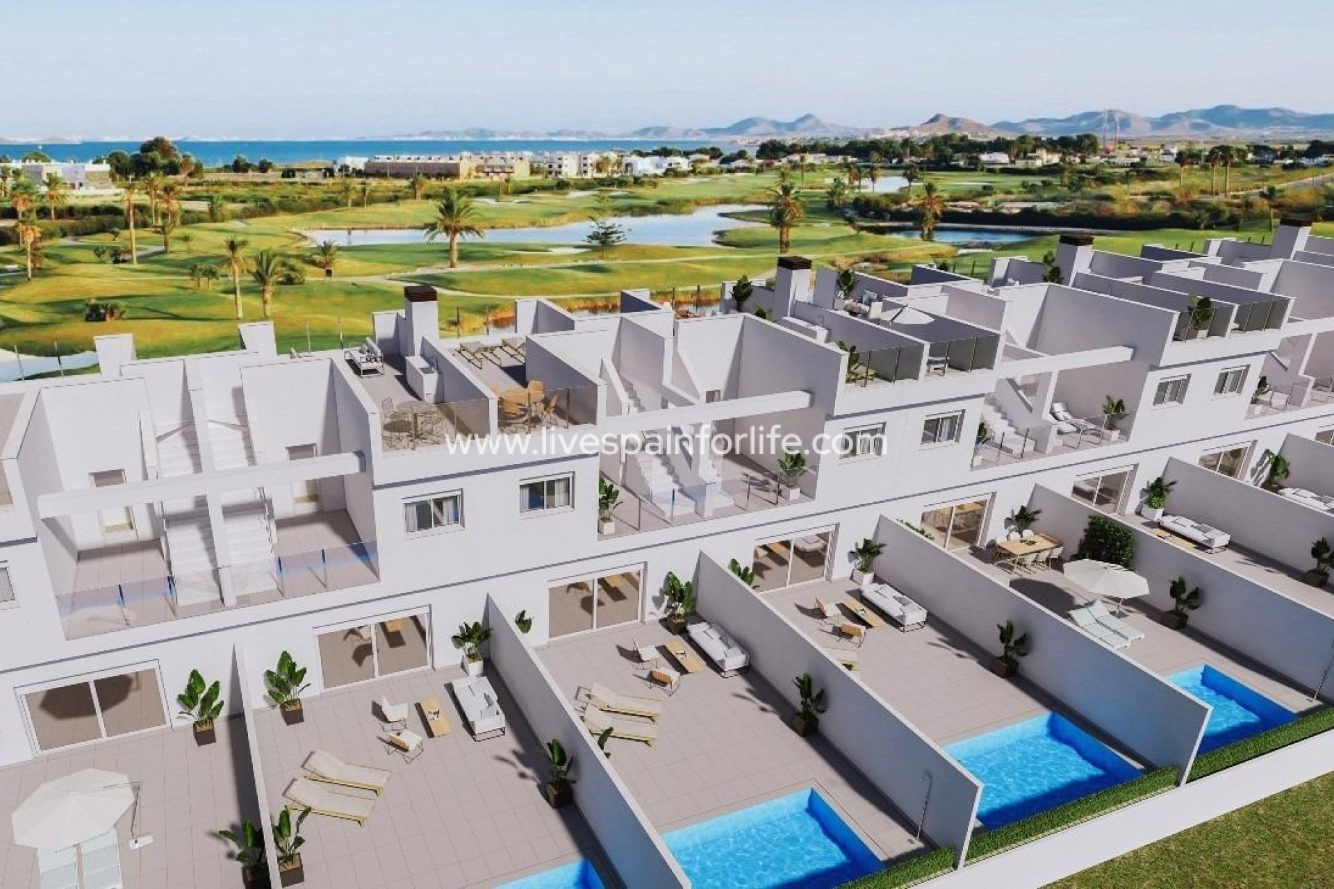 Nouvelle construction - Maison de ville -
Los Alcázares - Serena Golf