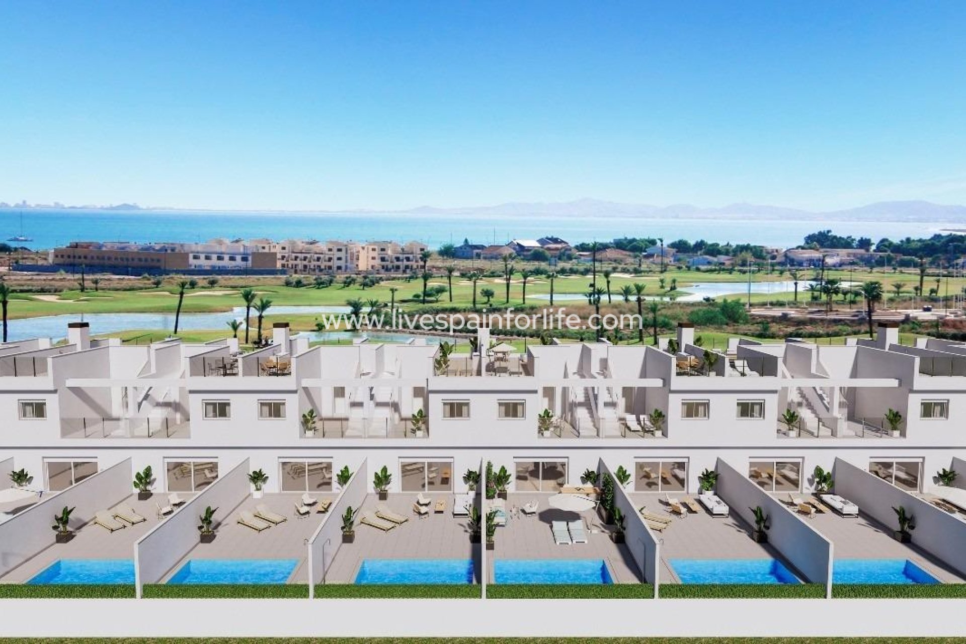 Nouvelle construction - Maison de ville -
Los Alcázares - Serena Golf