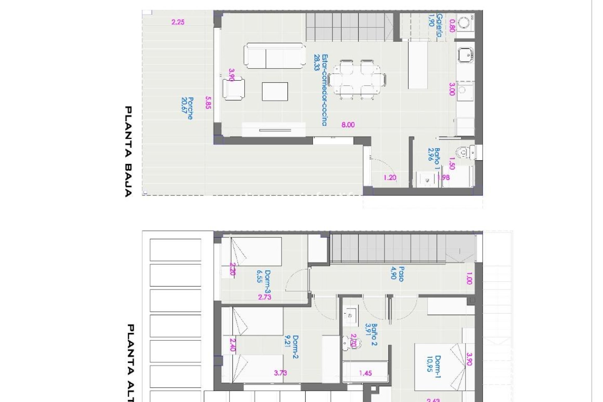Nouvelle construction - Maison de ville -
Orihuela Costa - Entre golf