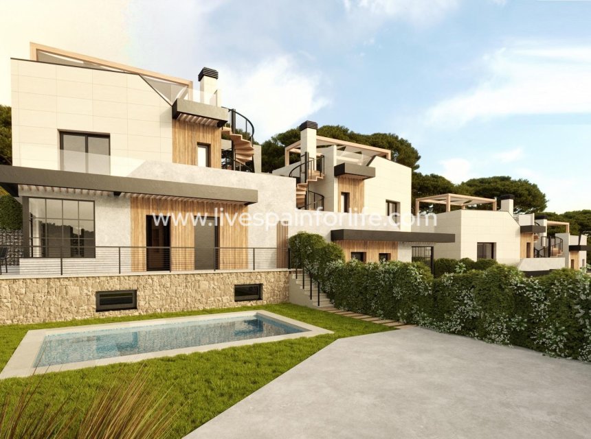 Nouvelle construction - Maison de ville -
Polop - PAU 1