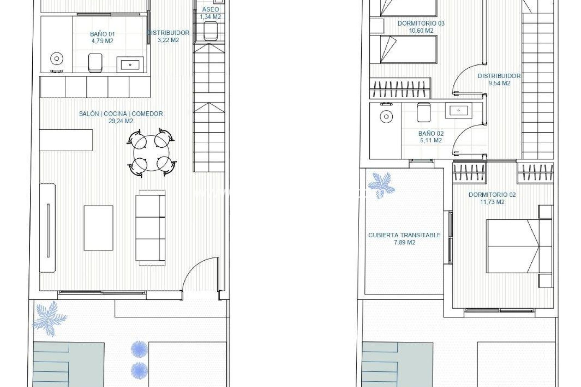 Nouvelle construction - Maison de ville -
Torre Pacheco - Pueblo