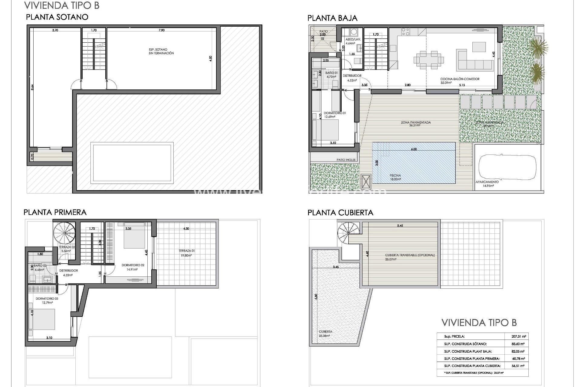 Nouvelle construction - Semi-detached house / Quad -
Bigastro - Loma Alta