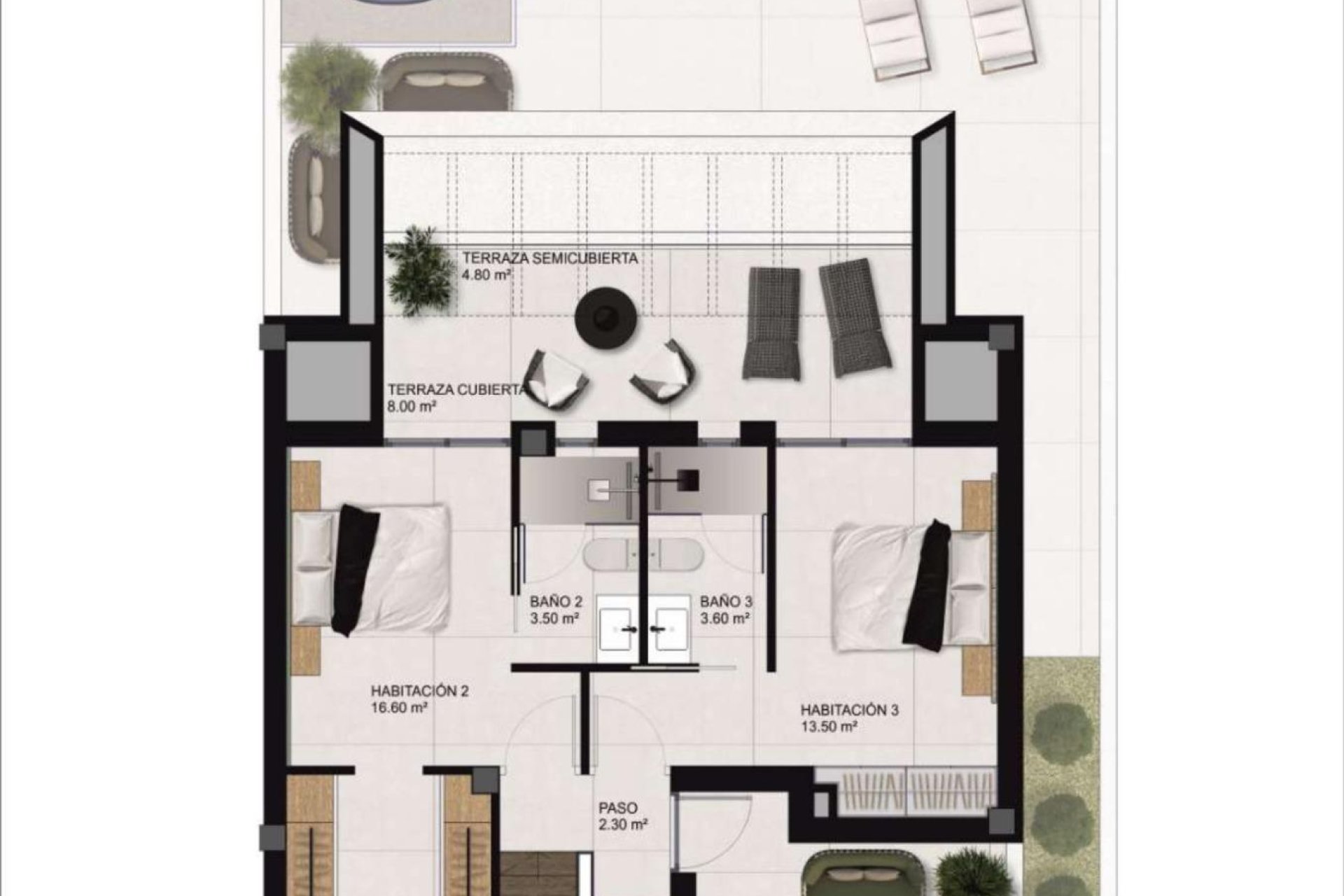 Nouvelle construction - Semi-detached house / Quad -
Dolores - 03150