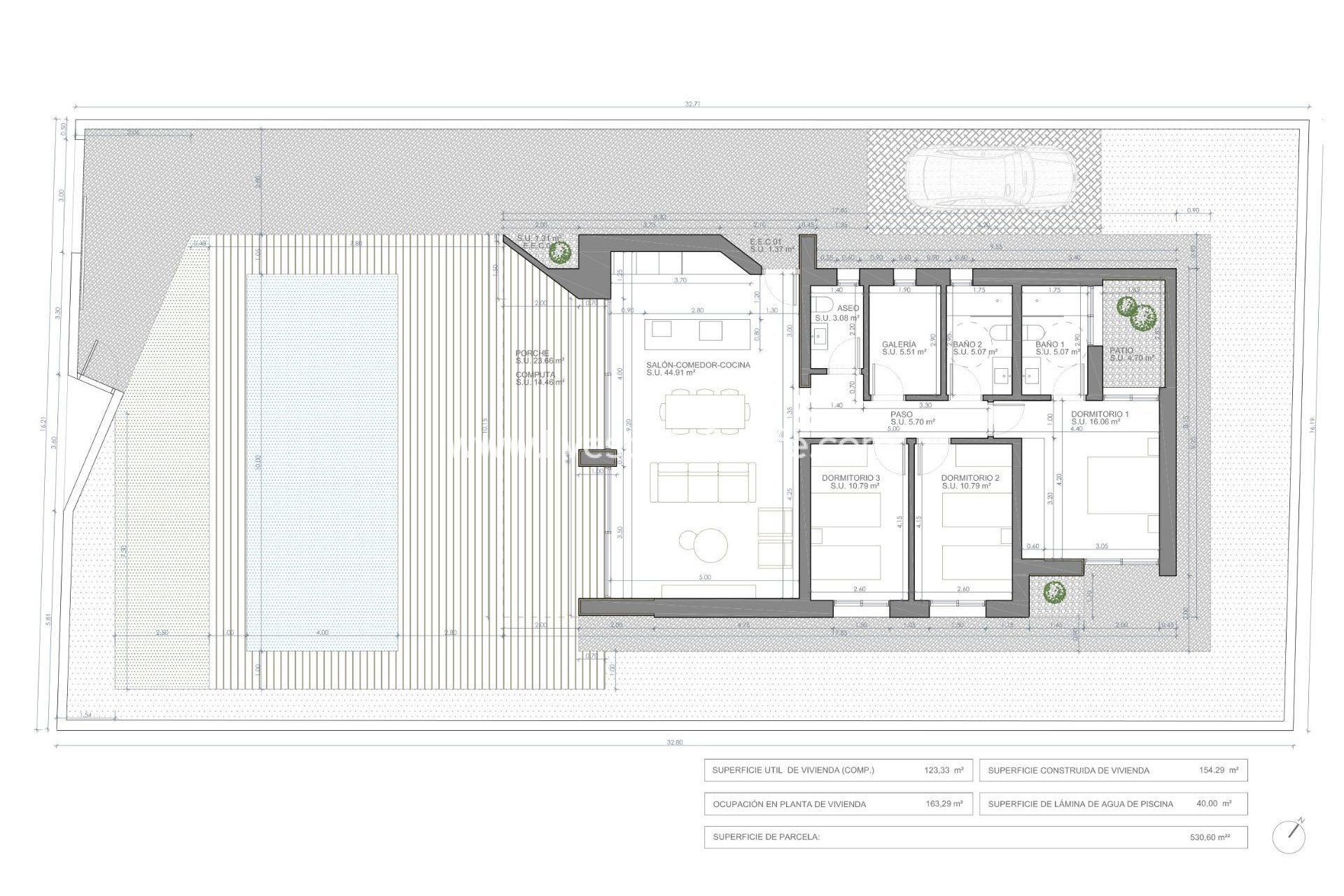 Nouvelle construction - Villa (indépendant) -
Aspe - Centro