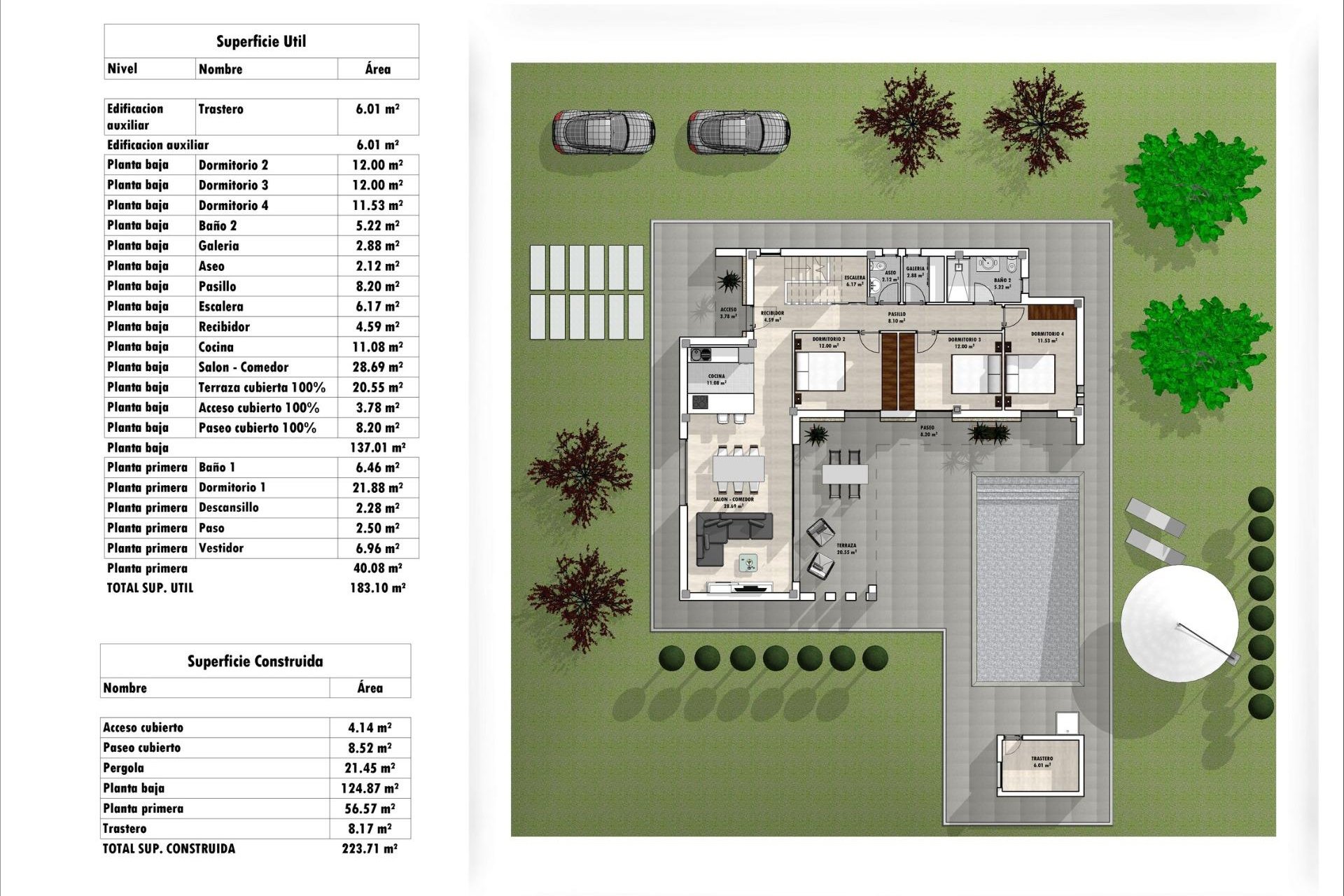 Nouvelle construction - Villa (indépendant) -
Aspe - Poligono 19