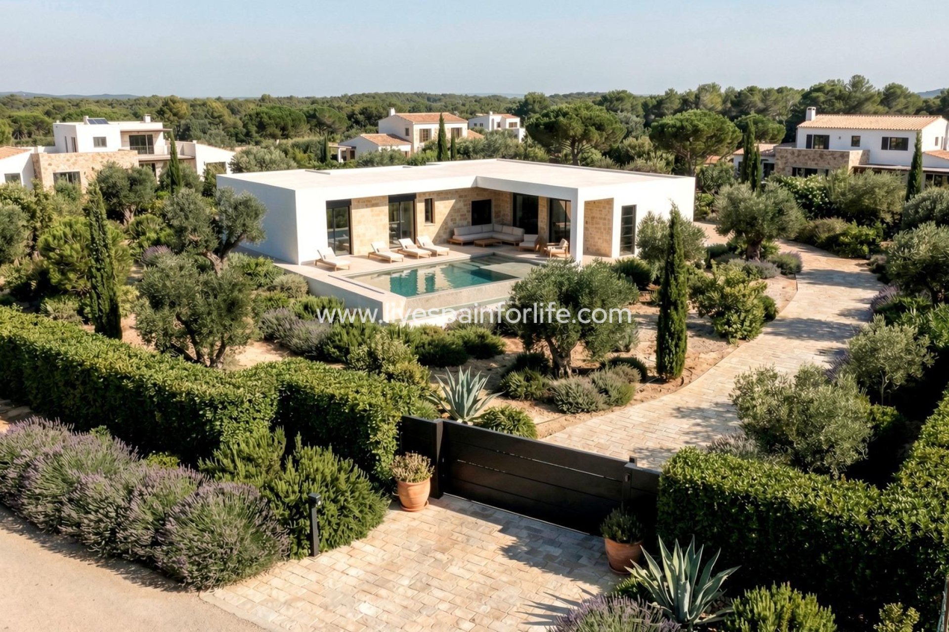 Nouvelle construction - Villa (indépendant) -
Aspe - urbanizaciones