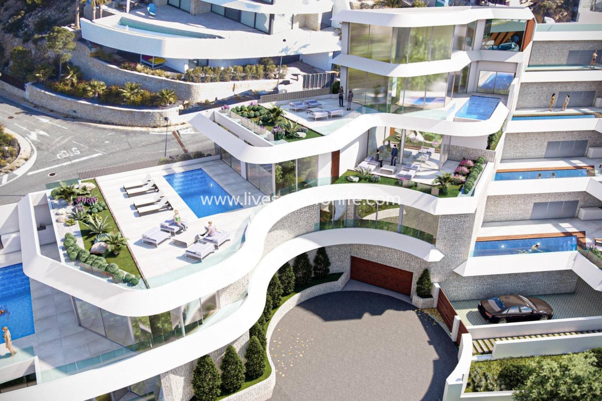 Nouvelle construction - Villa (indépendant) -
Calpe - Mascarat