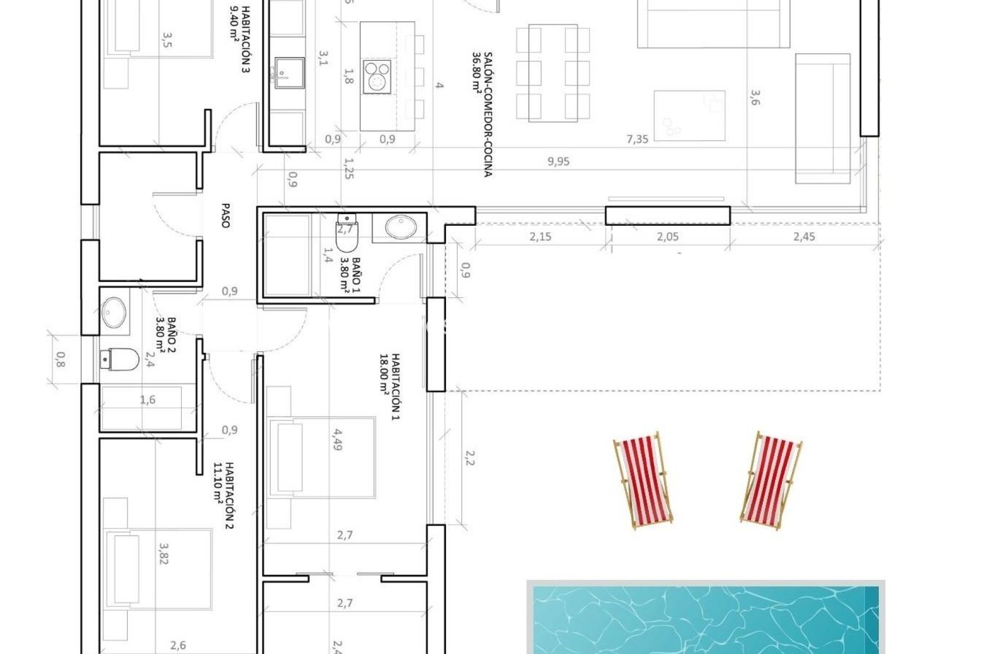 Nouvelle construction - Villa (indépendant) -
Hondon De Las Nieves - Urbaniz La Montañosa