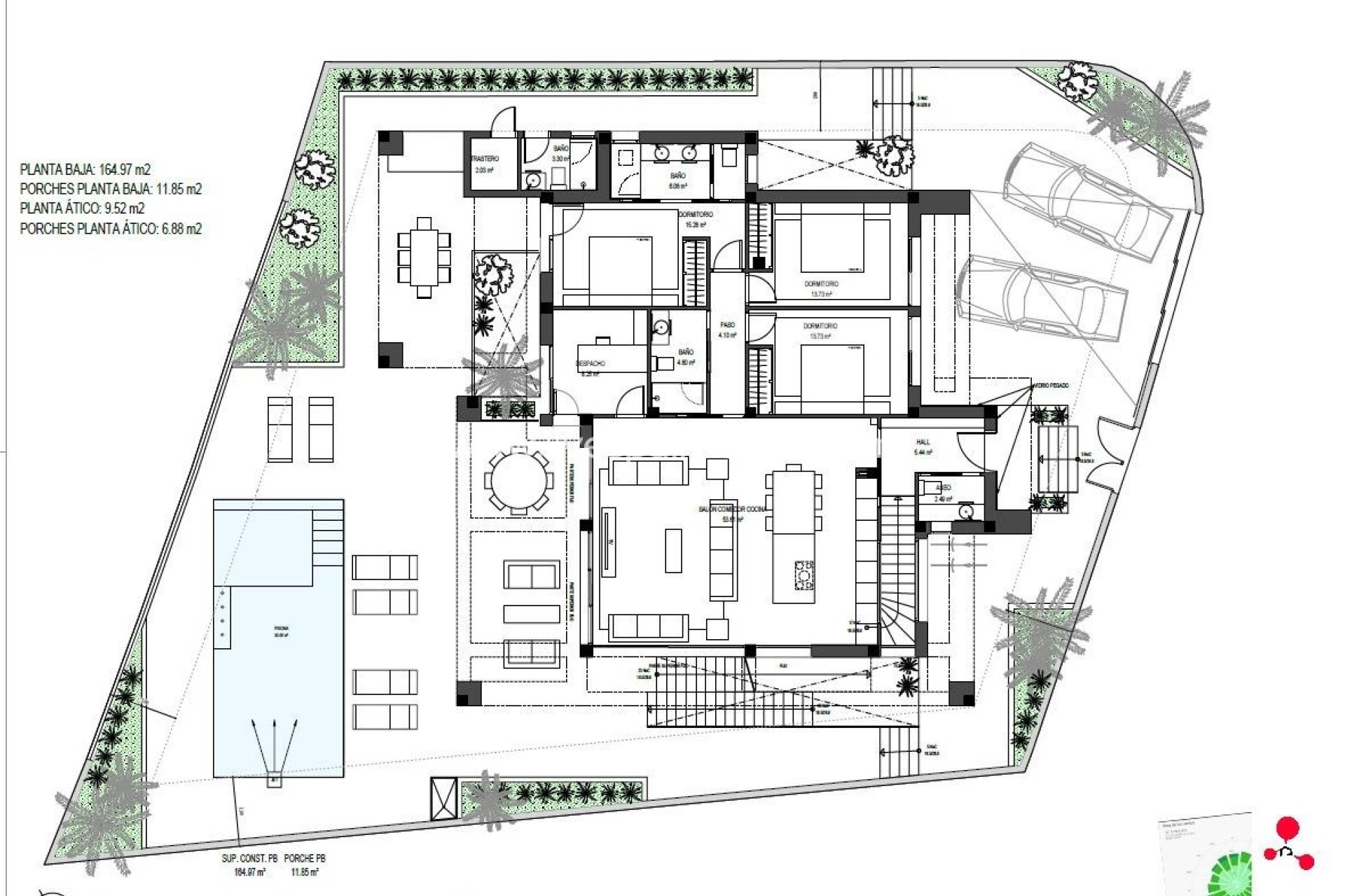 Nouvelle construction - Villa (indépendant) -
Los Alcázares - Santa Rosalía