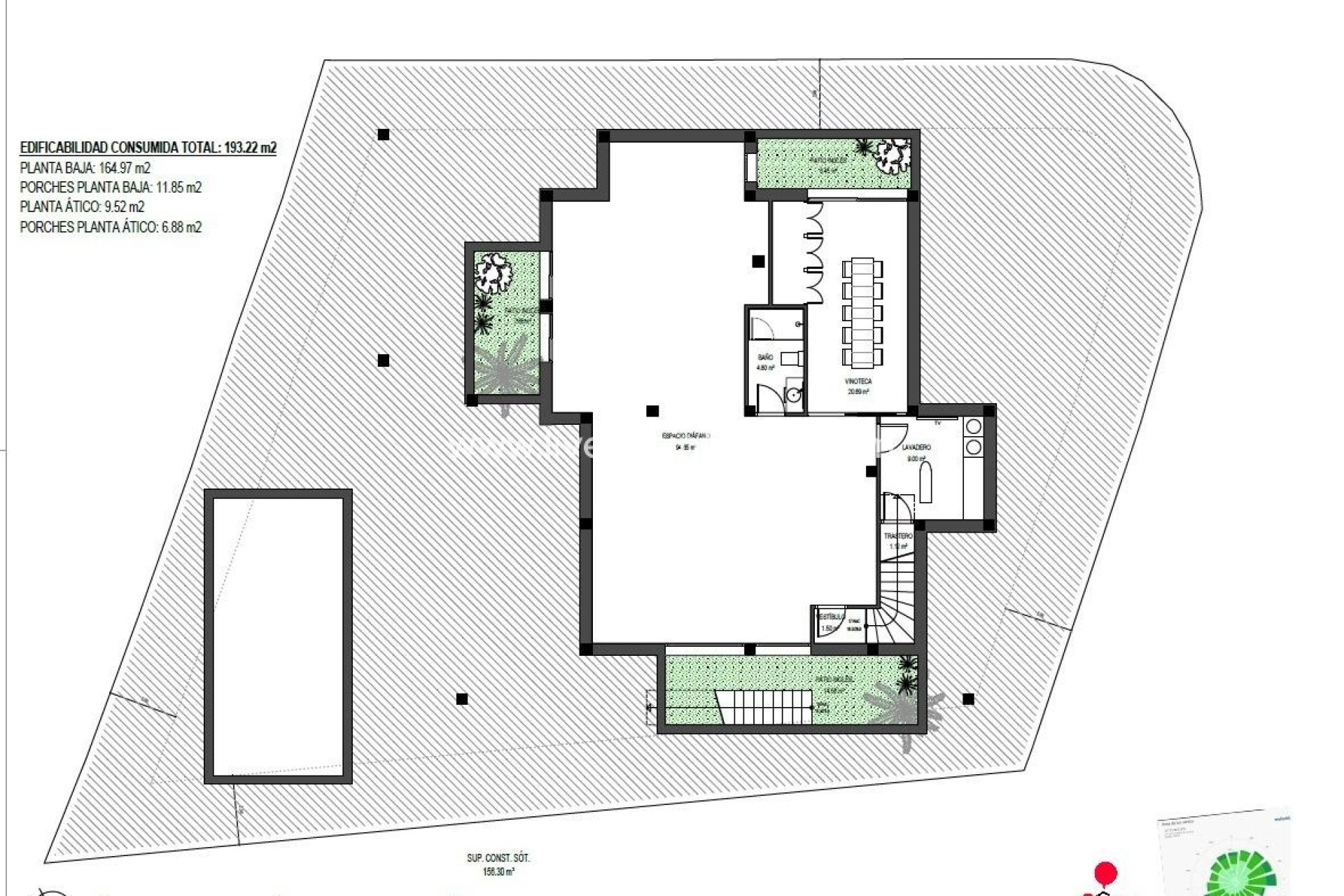 Nouvelle construction - Villa (indépendant) -
Los Alcázares - Santa Rosalía