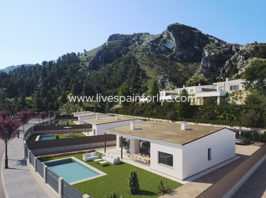 Nouvelle construction - Villa (indépendant) -
Penàguila - El Olivar