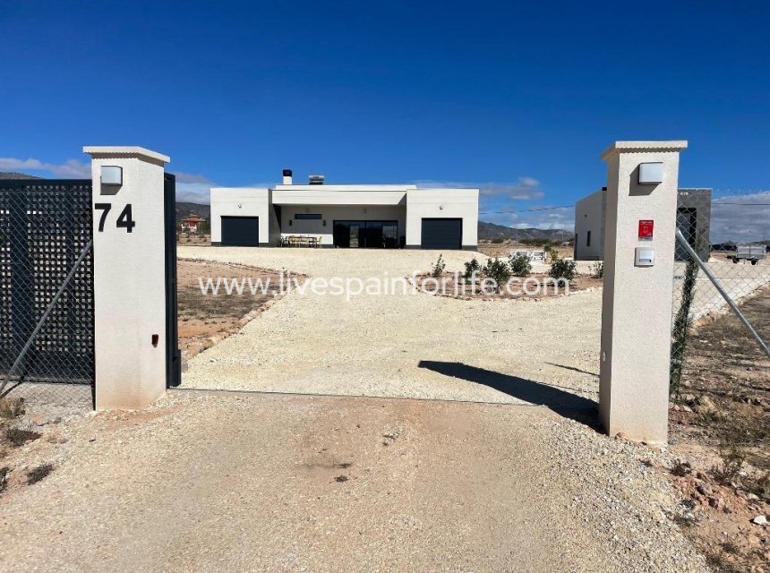 Nouvelle construction - Villa (indépendant) -
Pinoso - Camino Del Prado