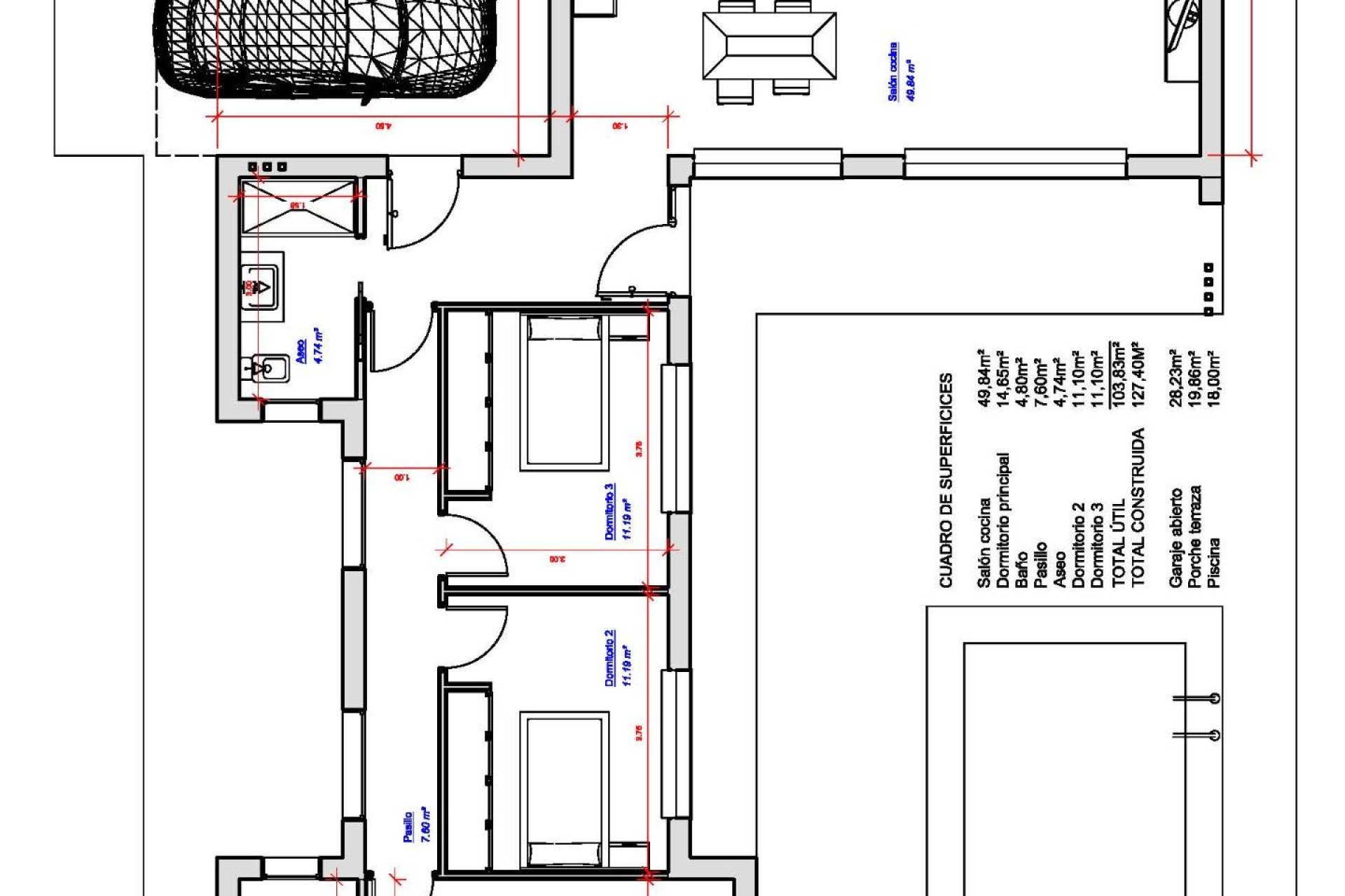 Nouvelle construction - Villa (indépendant) -
Pinoso - Campo
