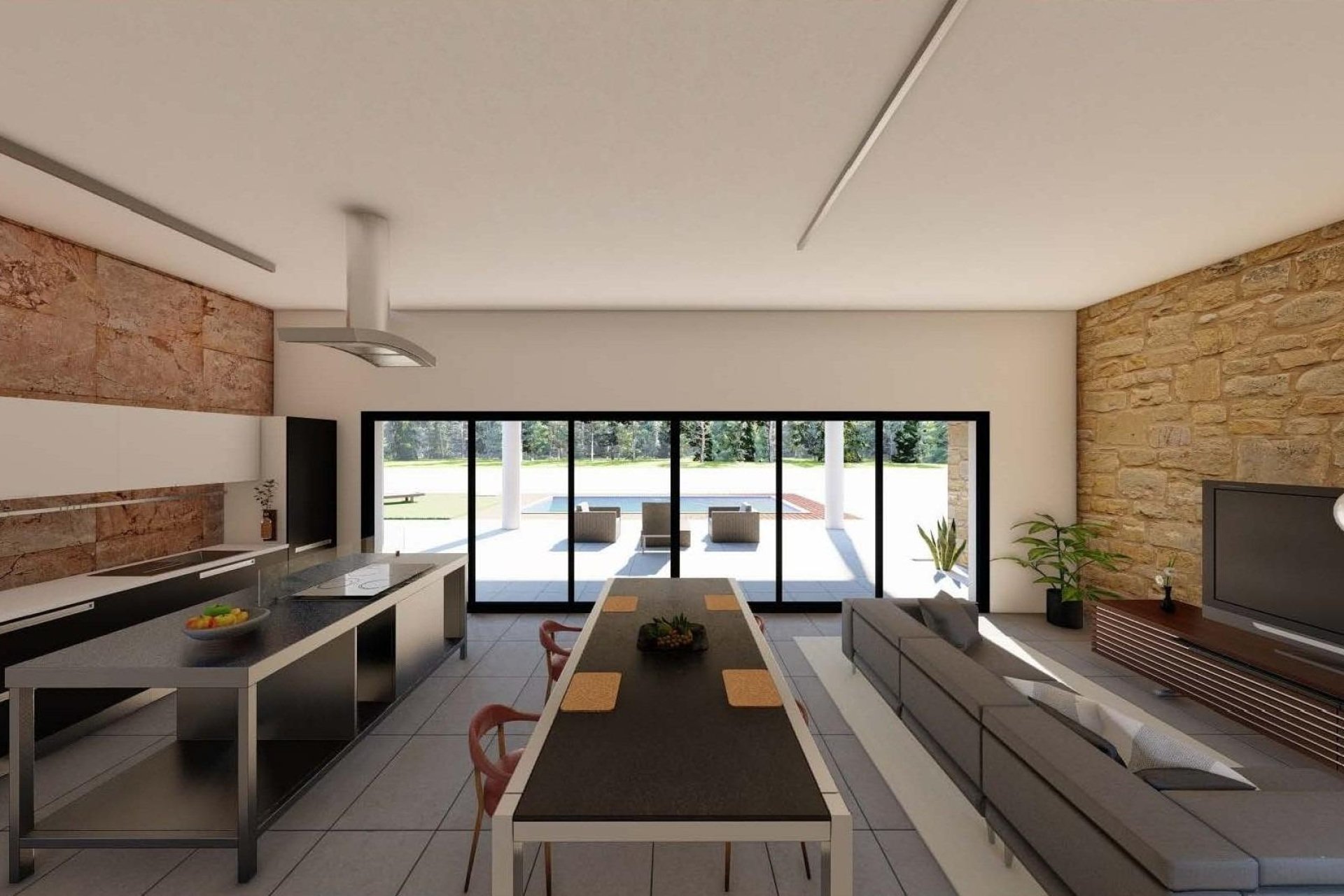 Nouvelle construction - Villa (indépendant) -
Pinoso - Campo