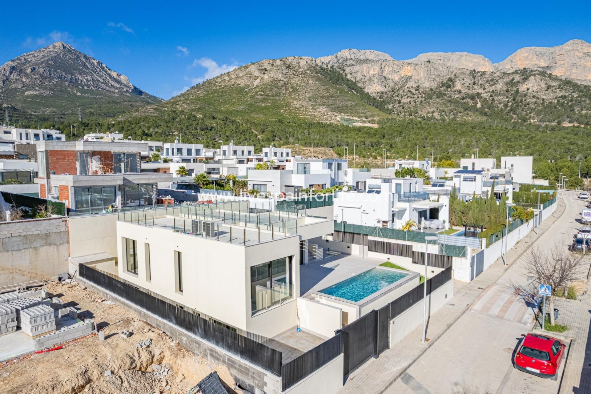 Nouvelle construction - Villa (indépendant) -
Polop - La Alberca