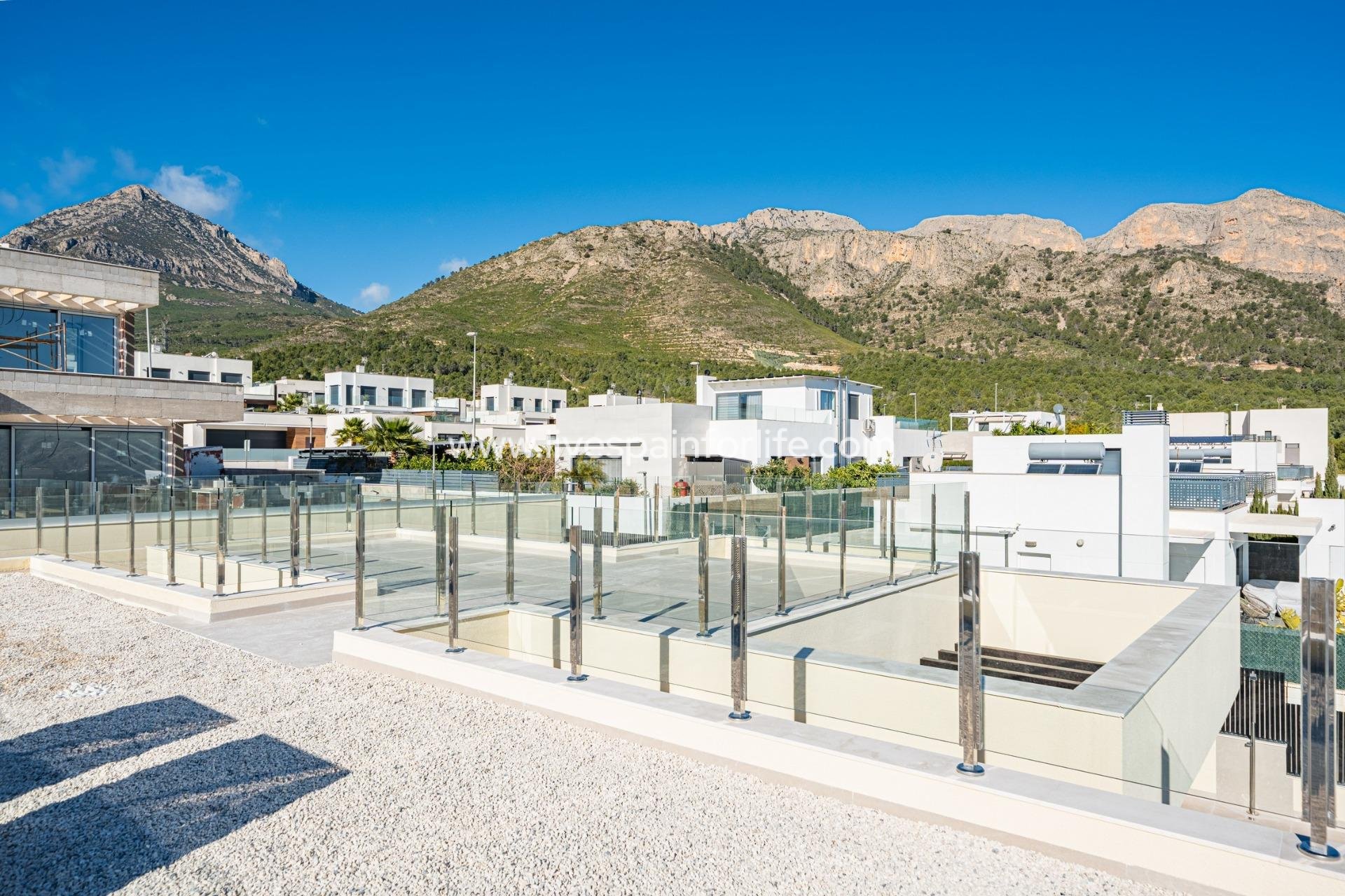 Nouvelle construction - Villa (indépendant) -
Polop - La Alberca