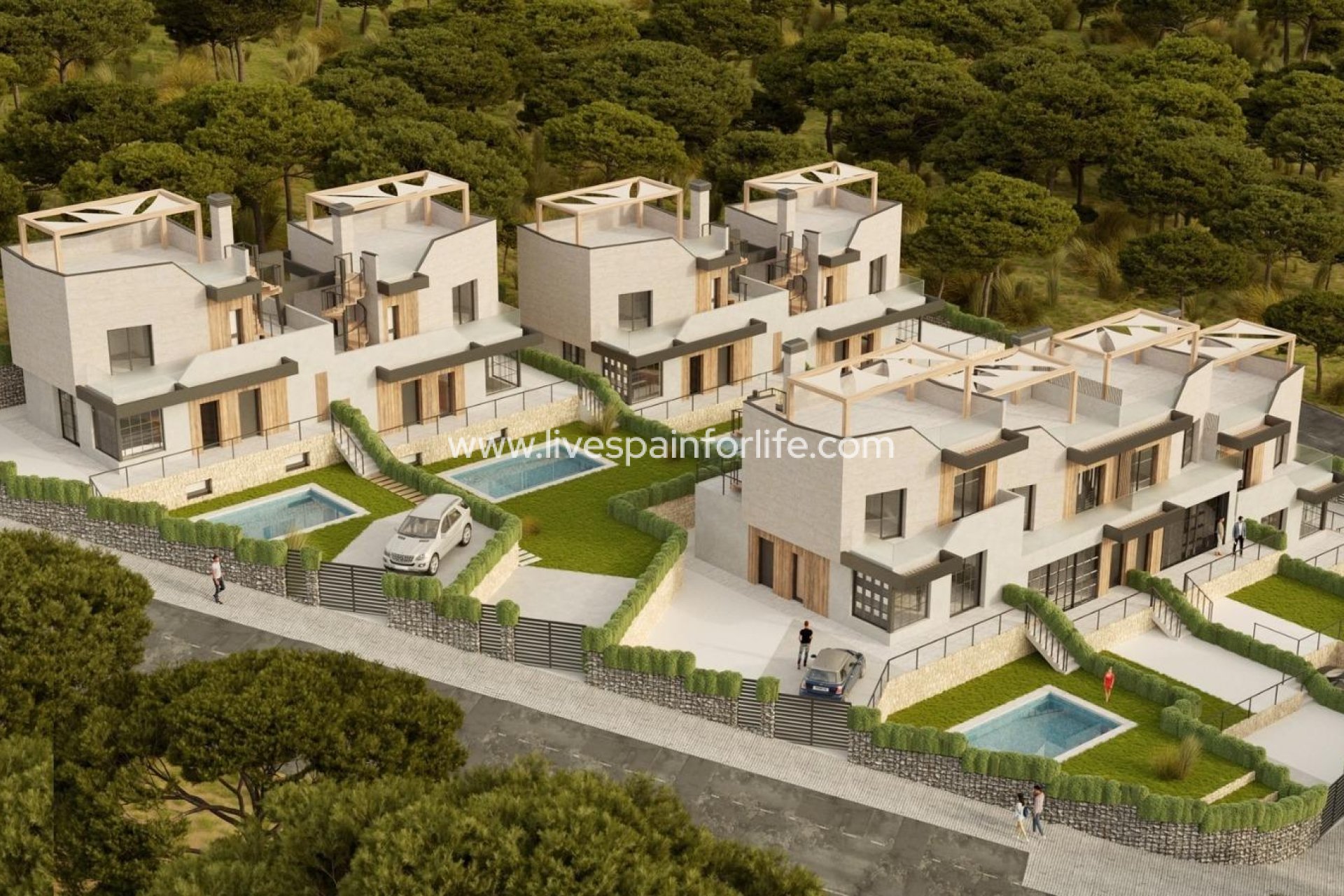 Nouvelle construction - Villa (indépendant) -
Polop - PAU 1