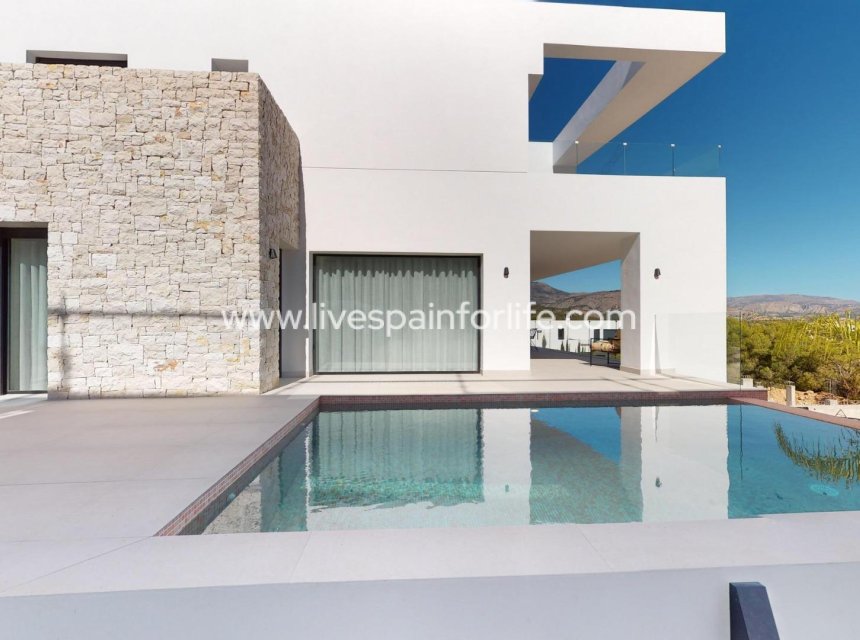 Nouvelle construction - Villa (indépendant) -
Polop - PAU 1