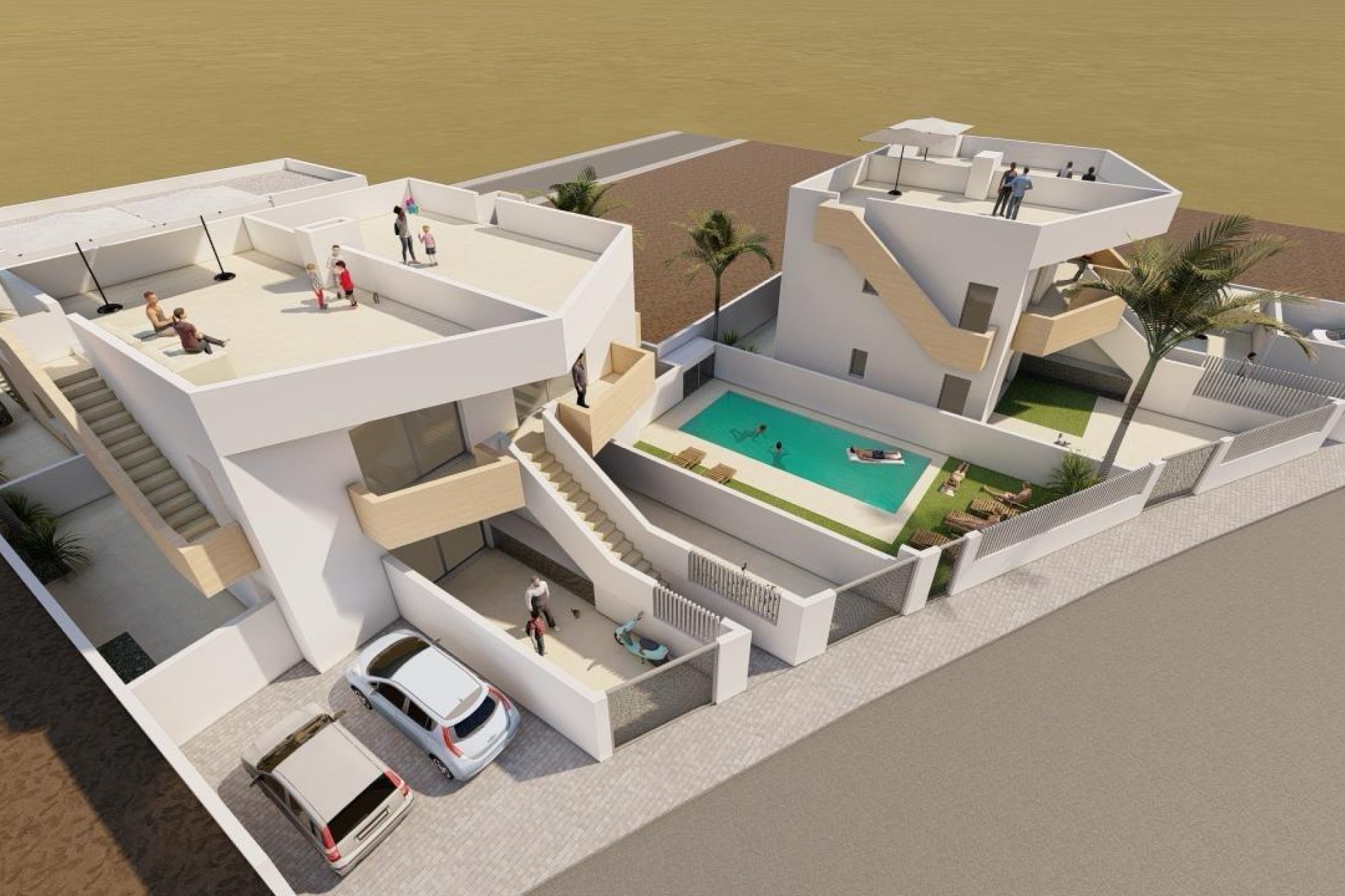 Nouvelle construction - Villa (indépendant) -
Puerto de Mazarron - Mar De Plata
