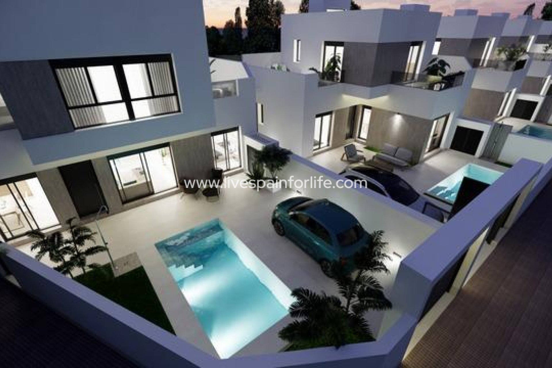 Nouvelle construction - Villa (indépendant) -
San Fulgencio - polideportivo