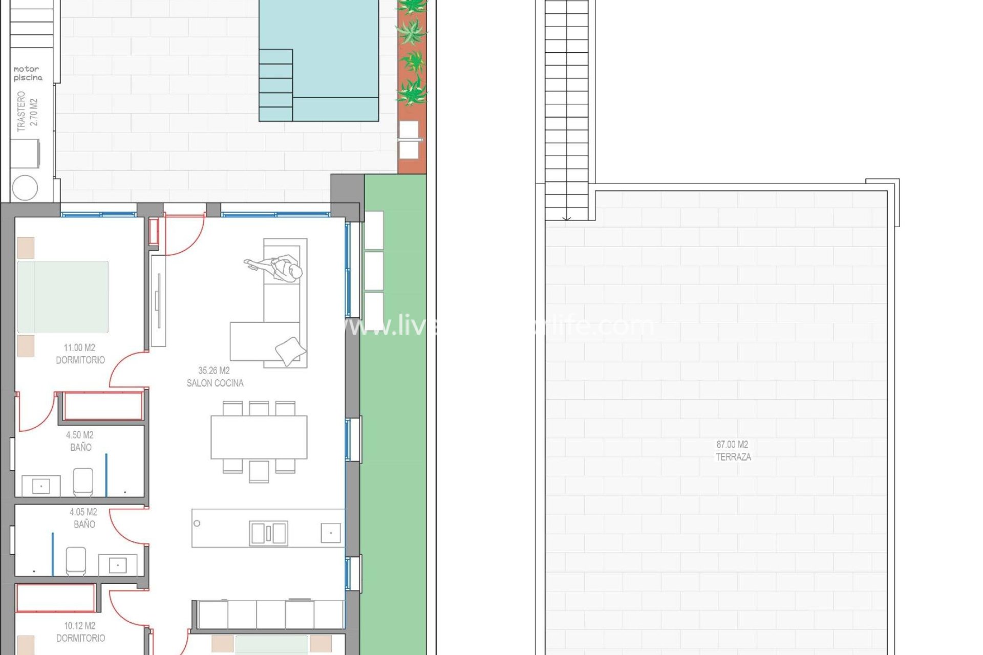 Nouvelle construction - Villa (indépendant) -
San Javier - Parque del doce