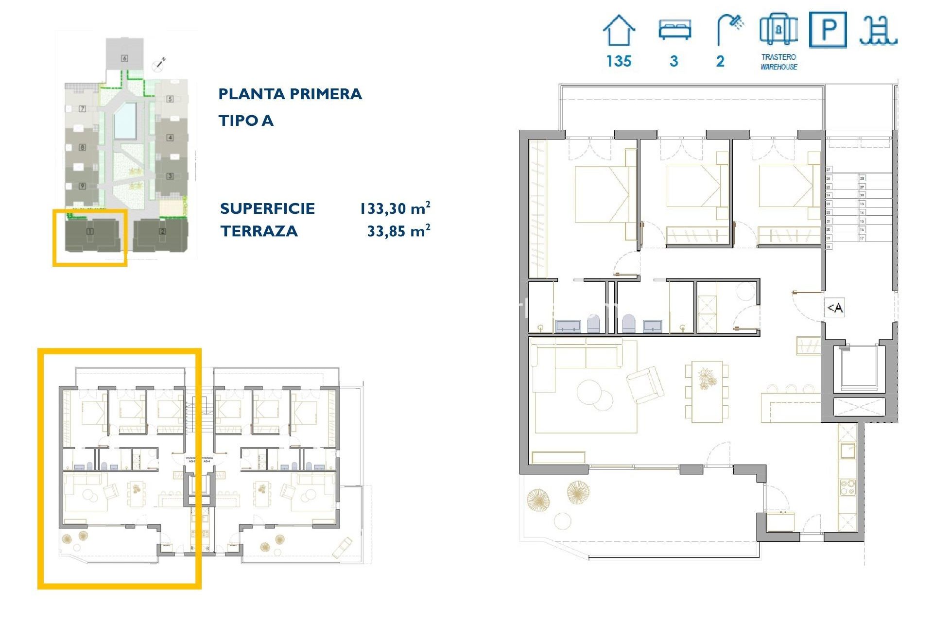 Nuevo - Apartments -
San Pedro del Pinatar - Pueblo