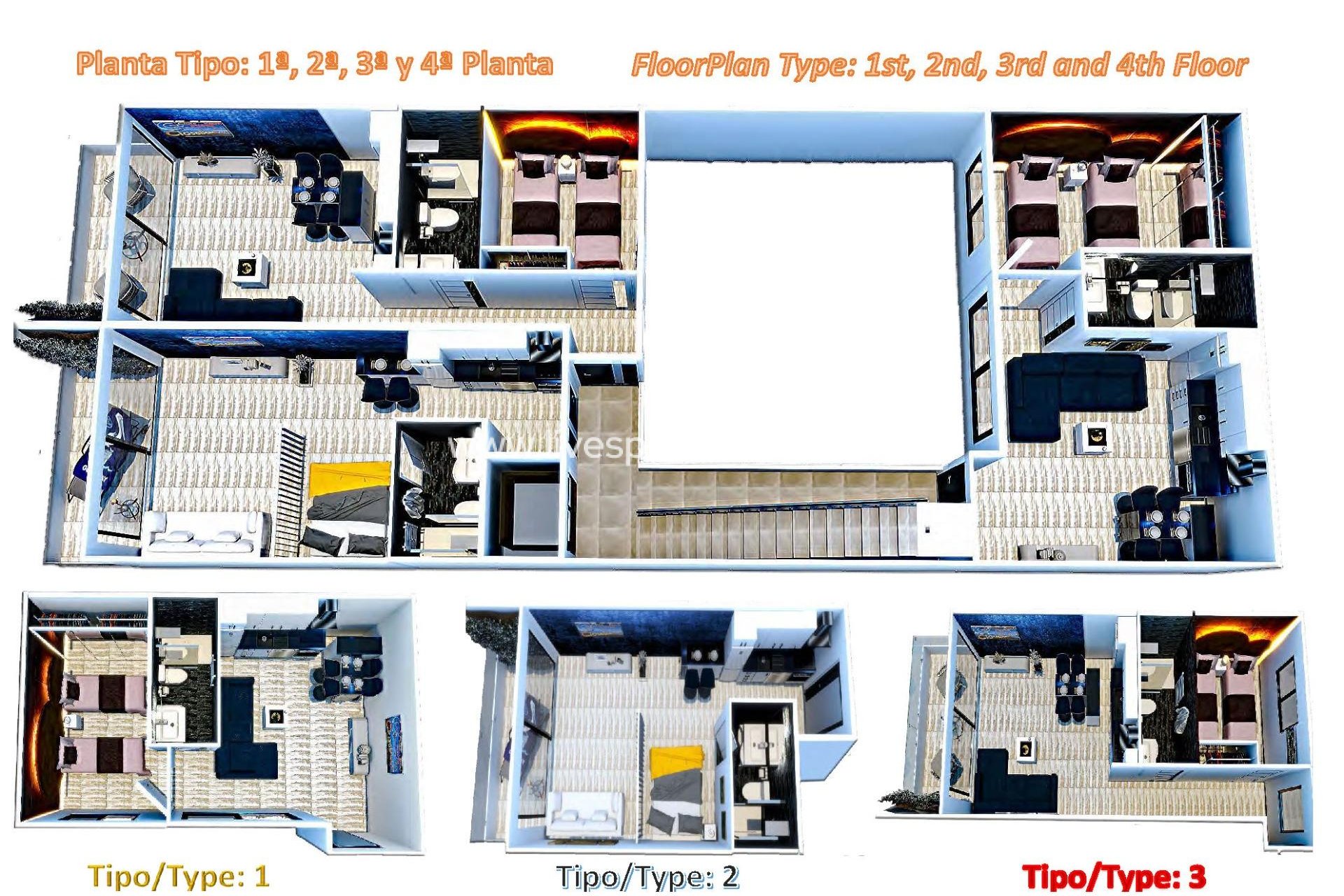 Nuevo - Apartments -
Torrevieja - Centro