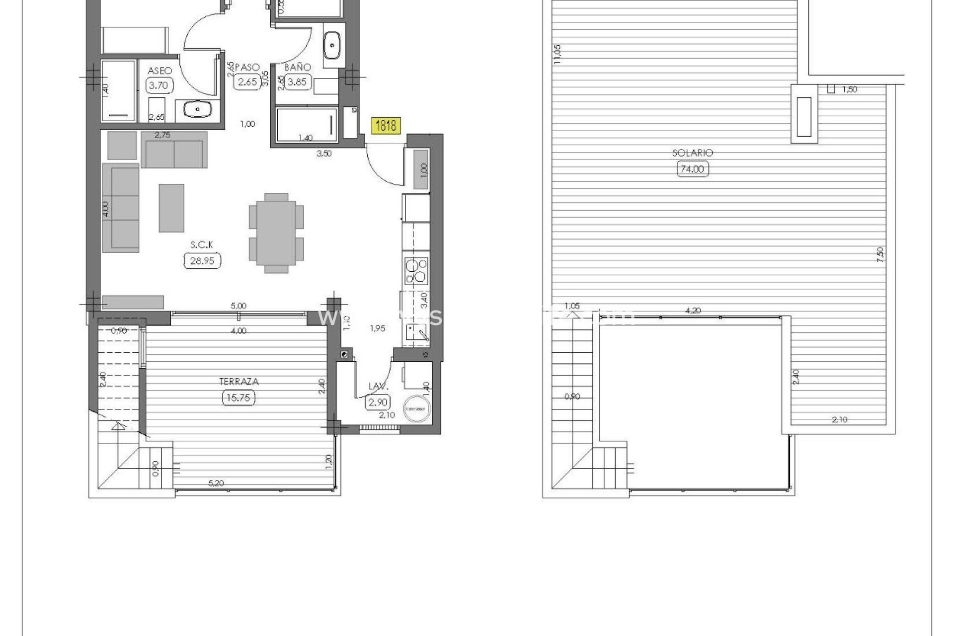 Nuevo - Bungalow -
Algorfa - La Finca Golf