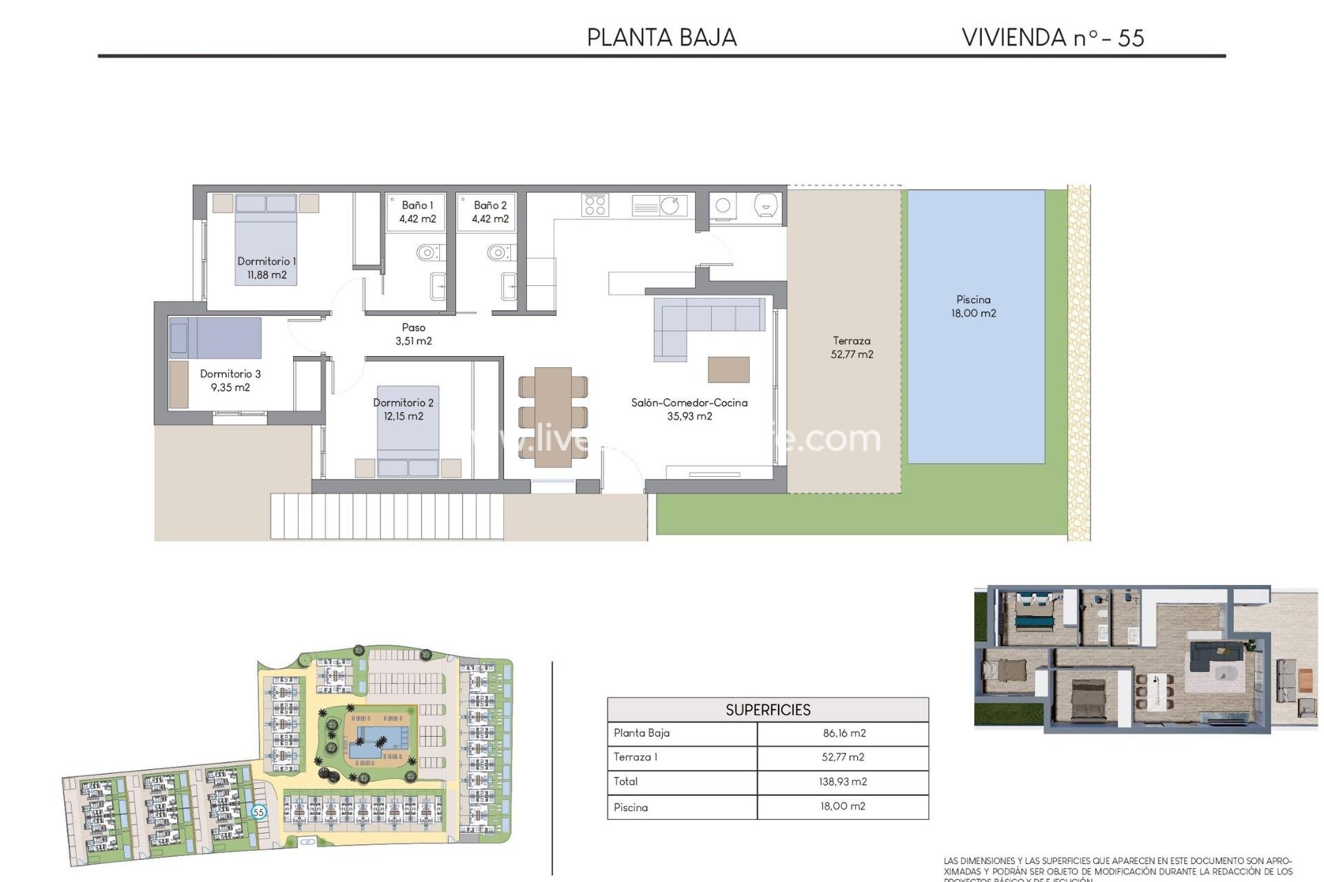 Nuevo - Bungalow -
Finestrat