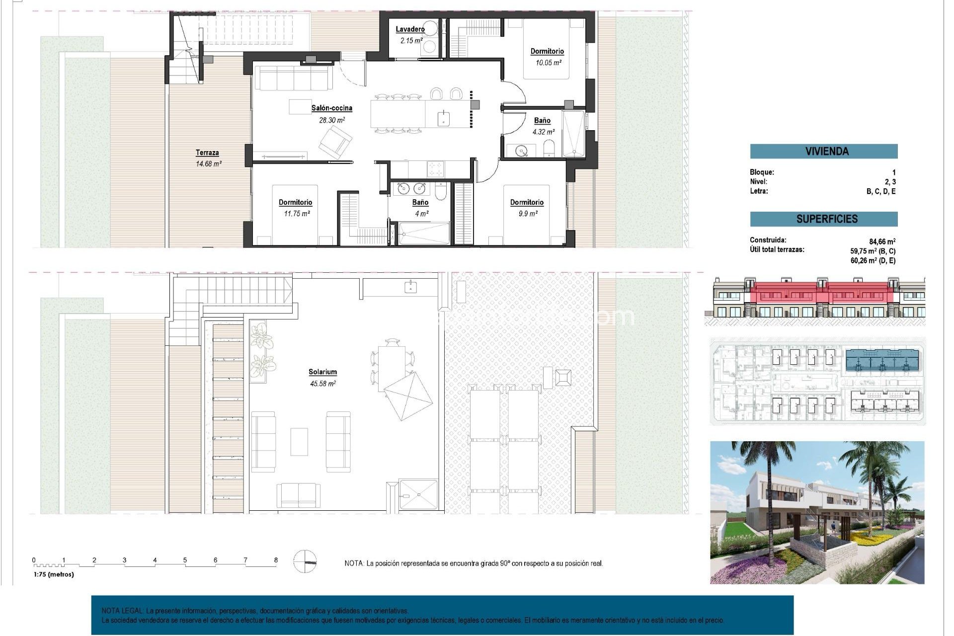 Nuevo - Bungalow -
Los Alcázares - Serena Golf