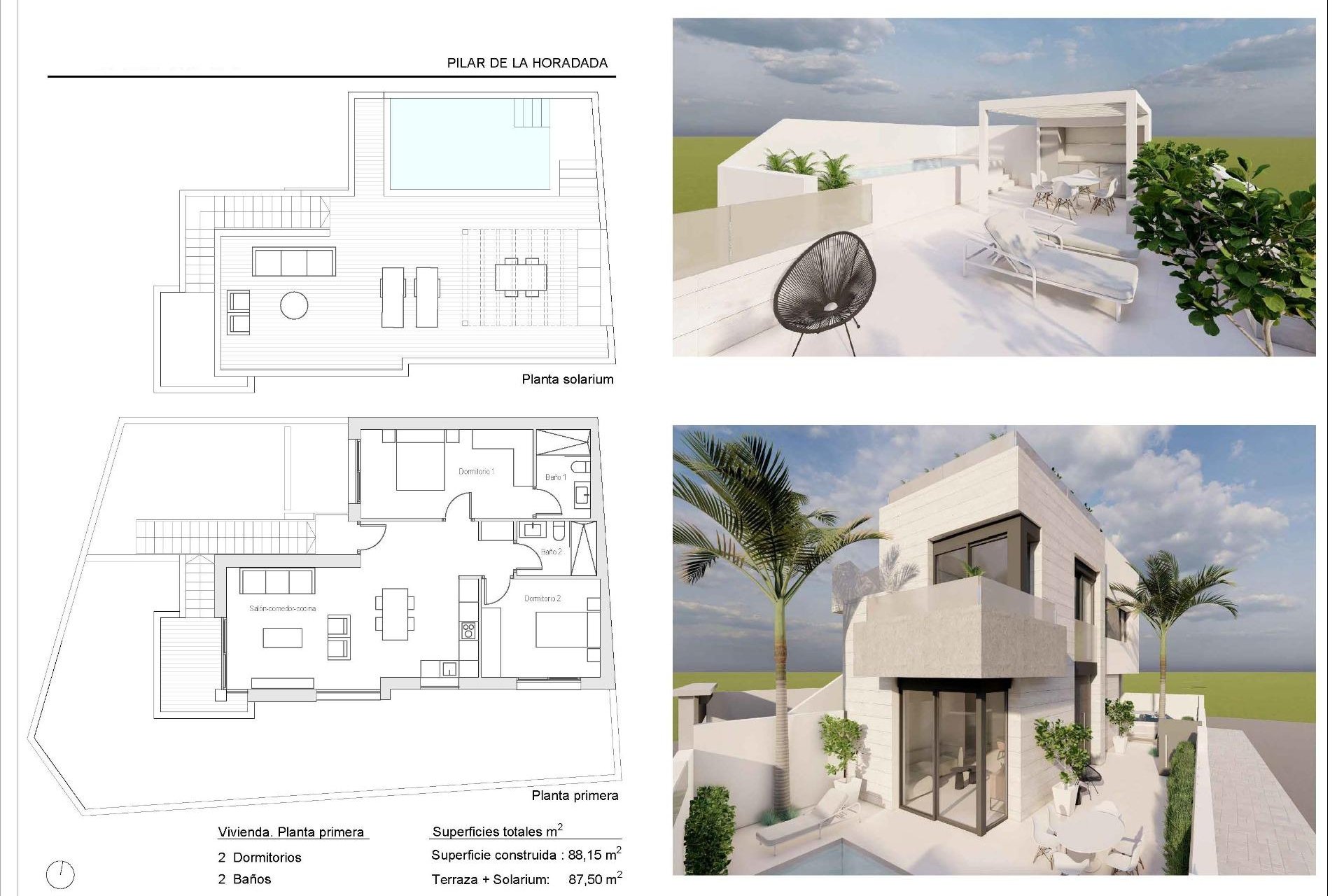 Nuevo - Bungalow -
Pilar de la Horadada - Pueblo