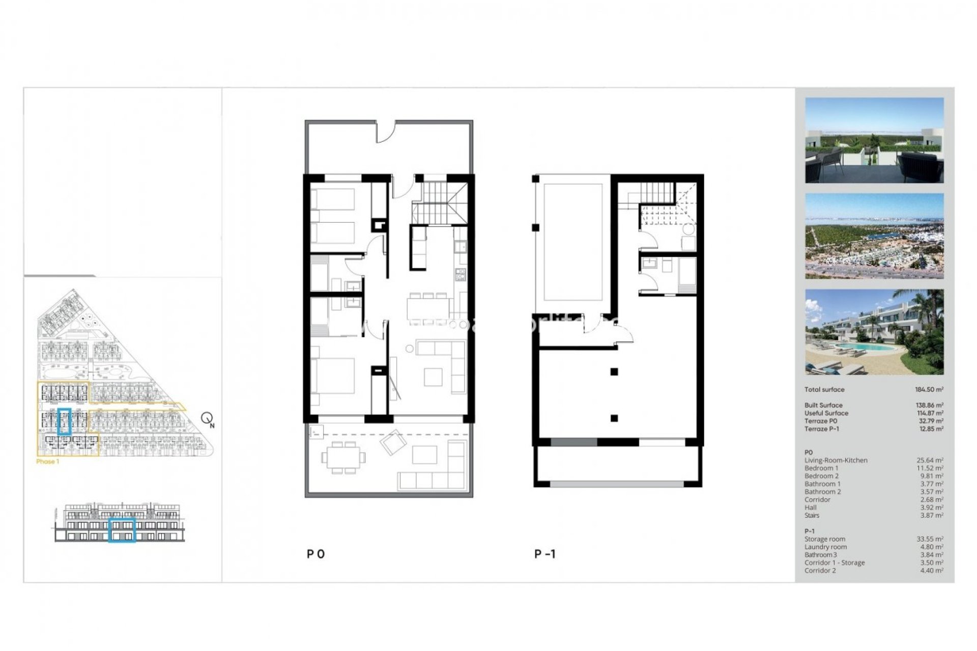Nuevo - Bungalow -
Torrevieja - Lago Jardín II
