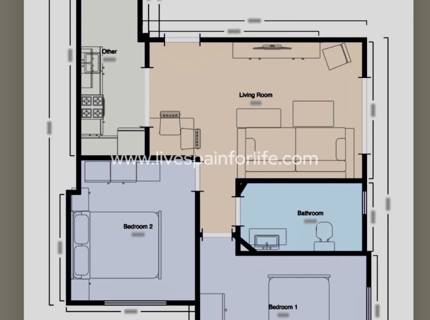 Revente - Apartment flat -
Hondon De Los Frailes