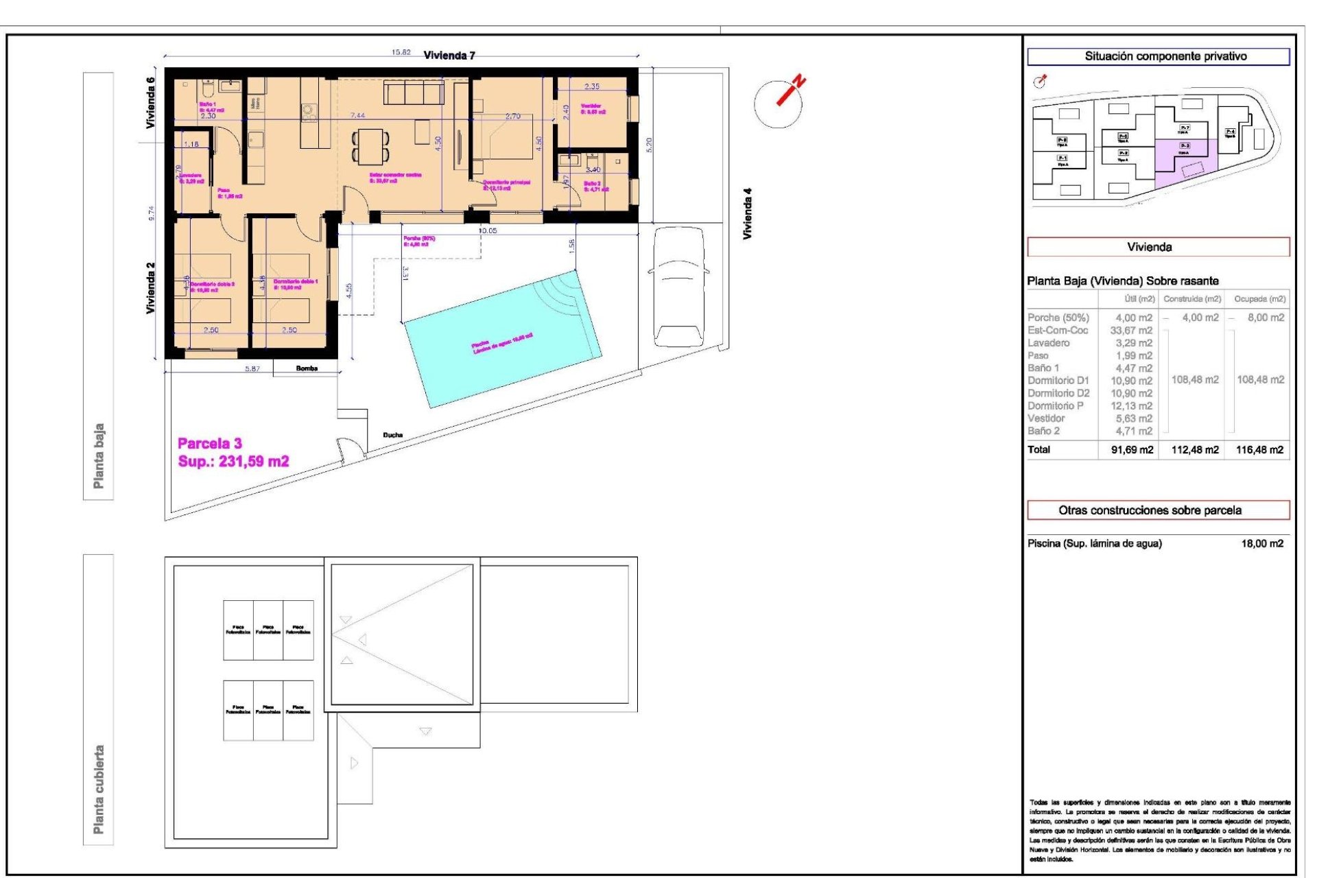  - Semi-detached house / Quad -
Daya Nueva - Centro