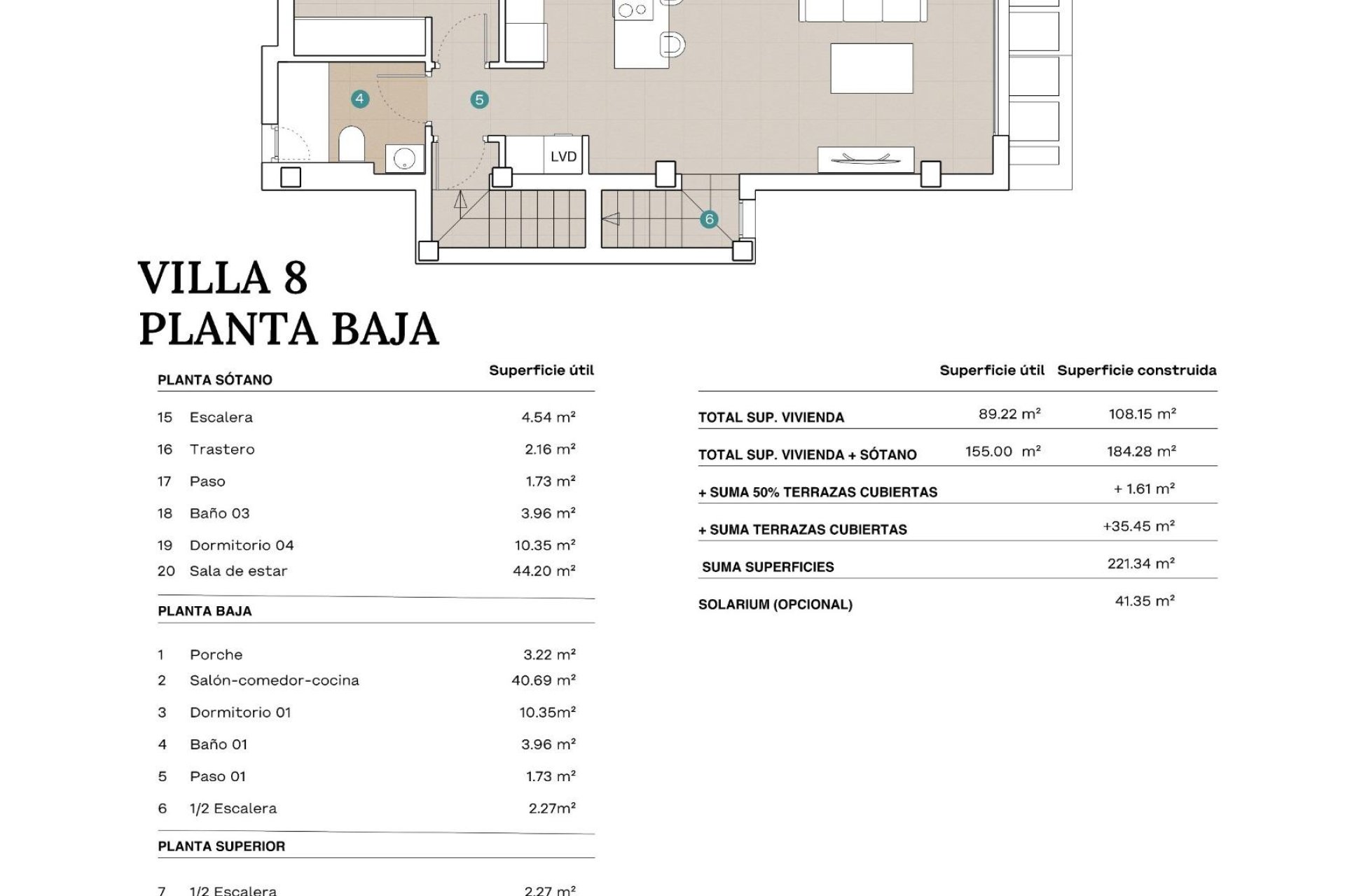  - Villa (freistehende) -
Polop - Novapolop