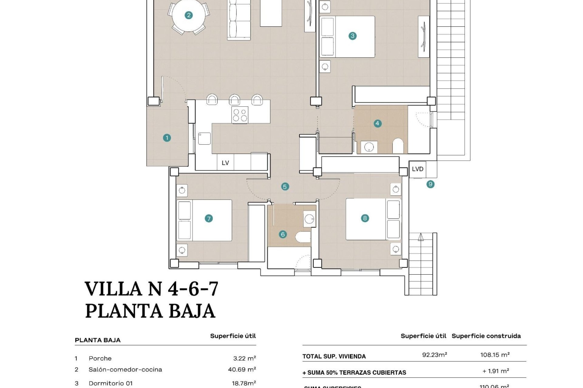  - Villa (freistehende) -
Polop - Novapolop